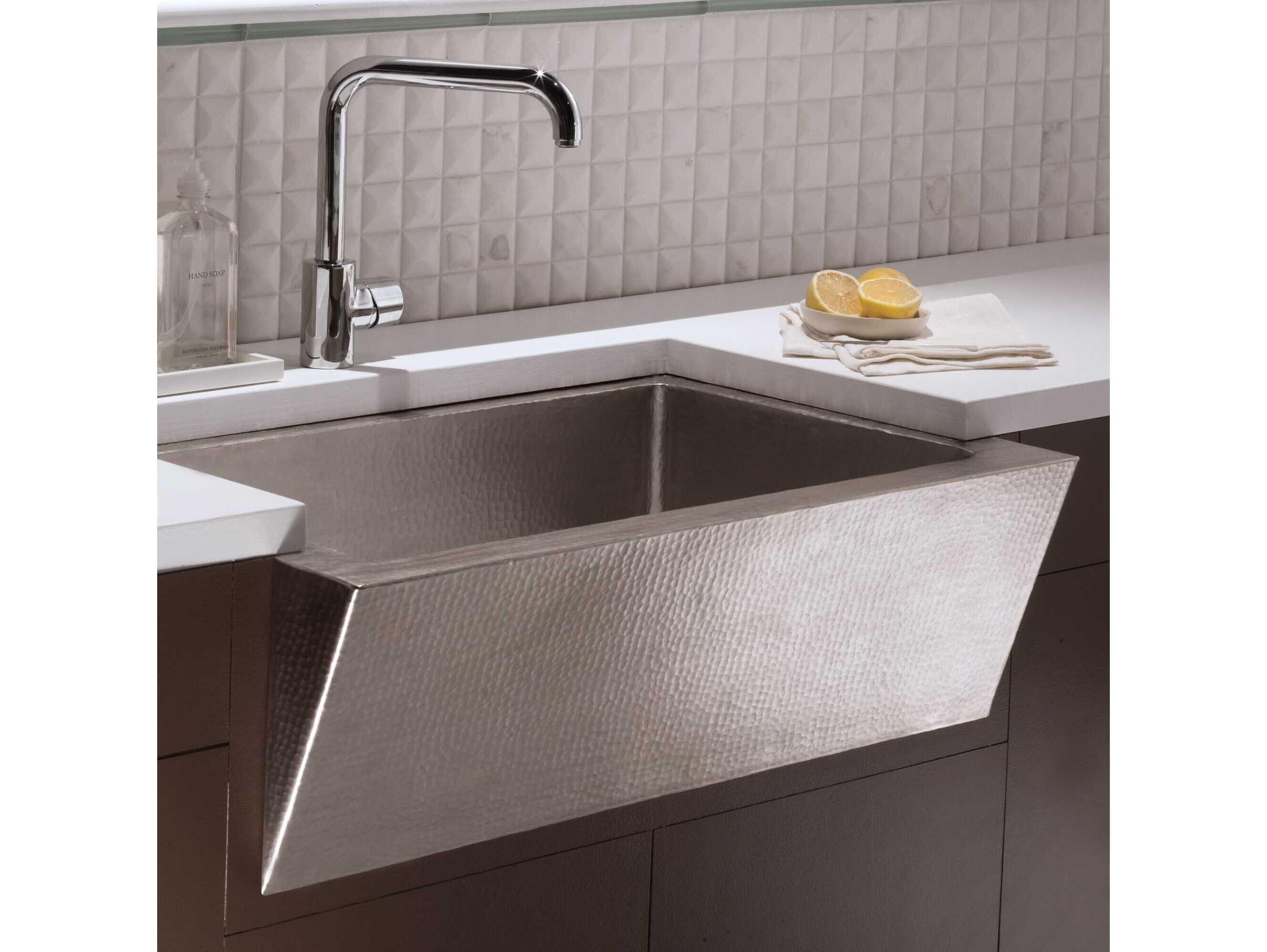 Native Trails Zuma Brushed Nickel Kitchen Sink