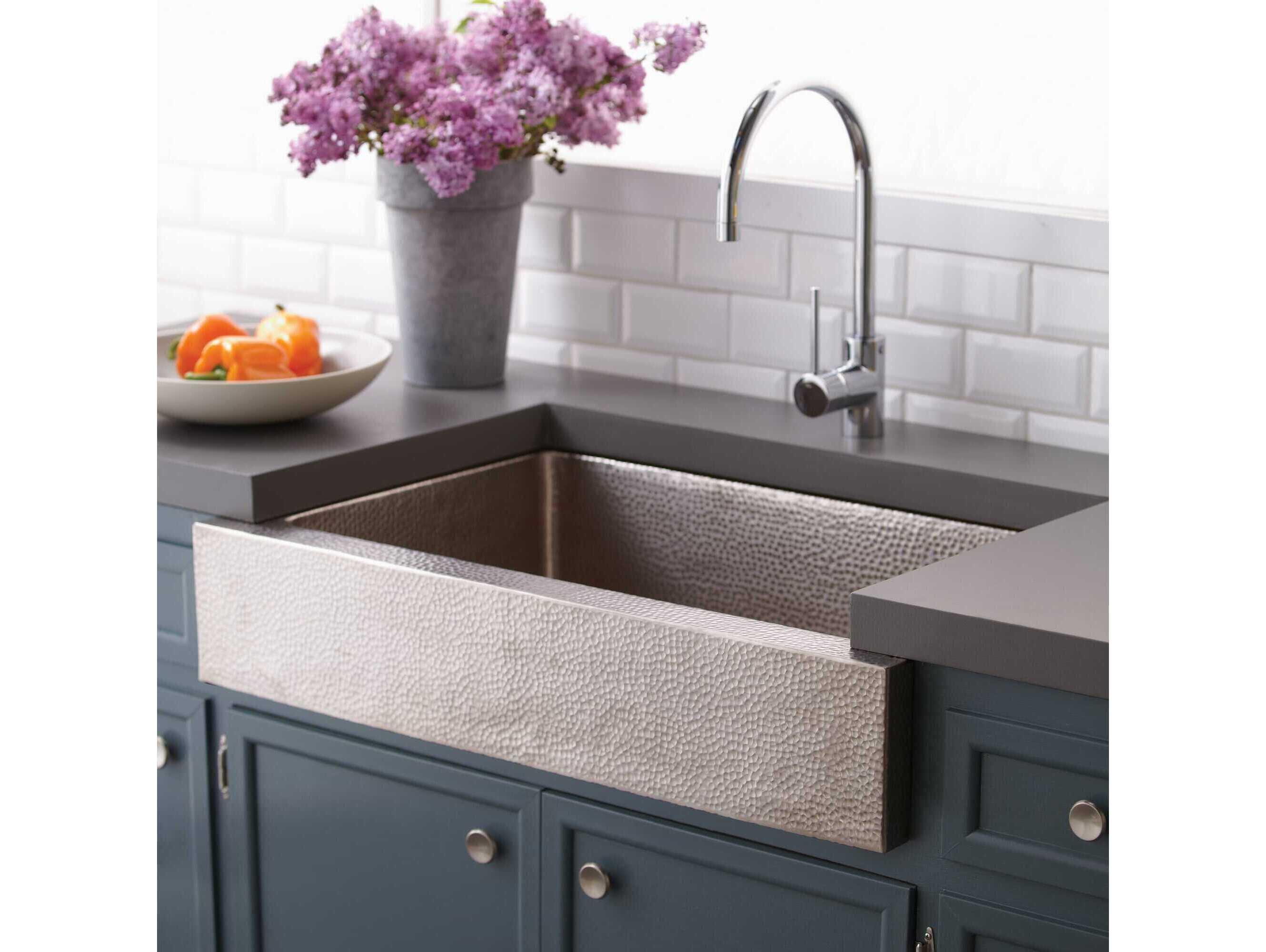 Native Trails Paragon Brushed Nickel Kitchen Sink