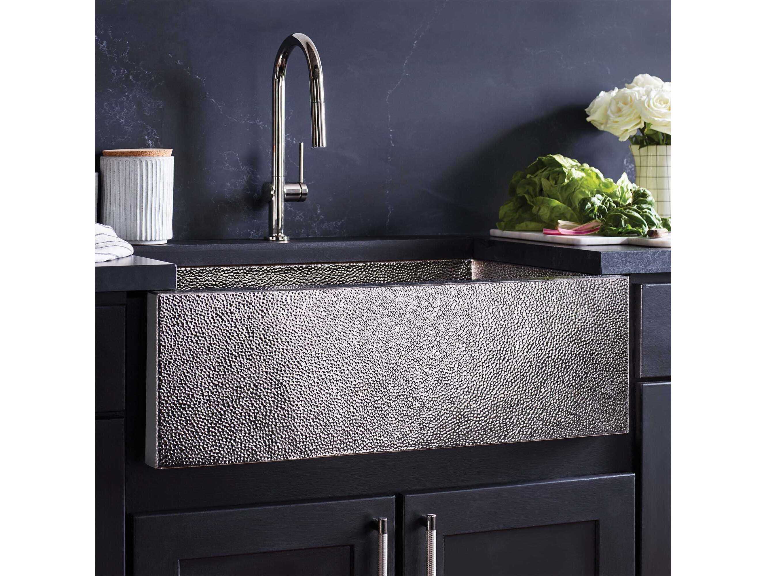 Native Trails Pinnacle Polished Nickel Kitchen Sink