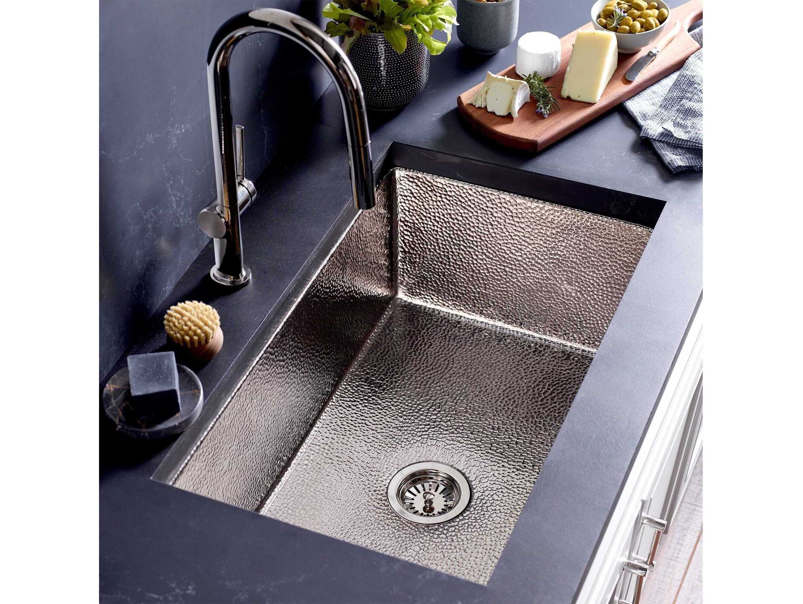 Native Trails Cocina Polished Nickel Kitchen Sink