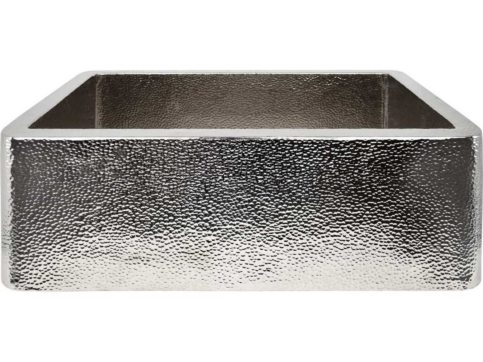 Native Trails Farmhouse Polished Nickel Kitchen Sink