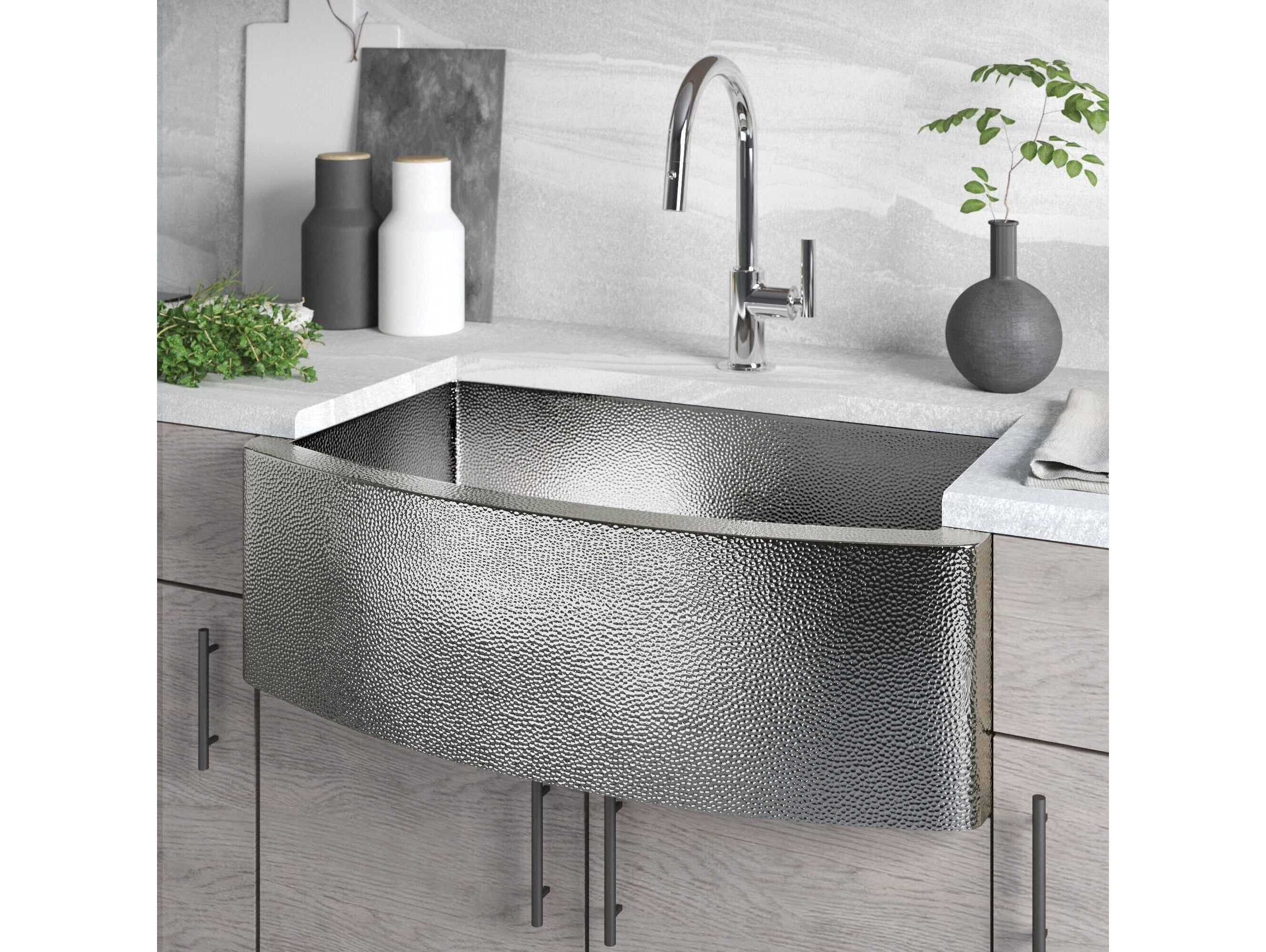 Native Trails Rhapsody Polished Nickel Kitchen Sink