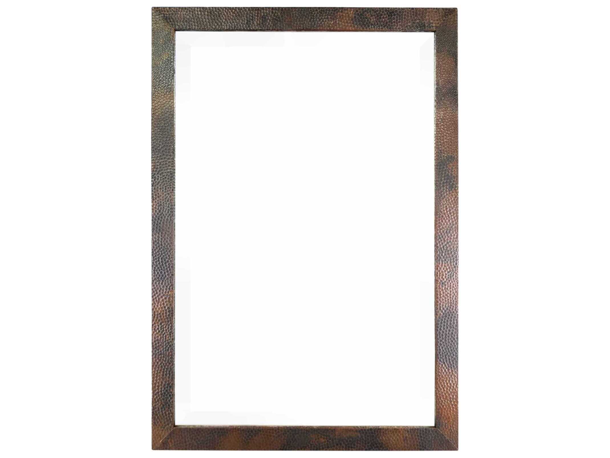 Native Trails Milano Antique Copper Rectangular Wall Mirror