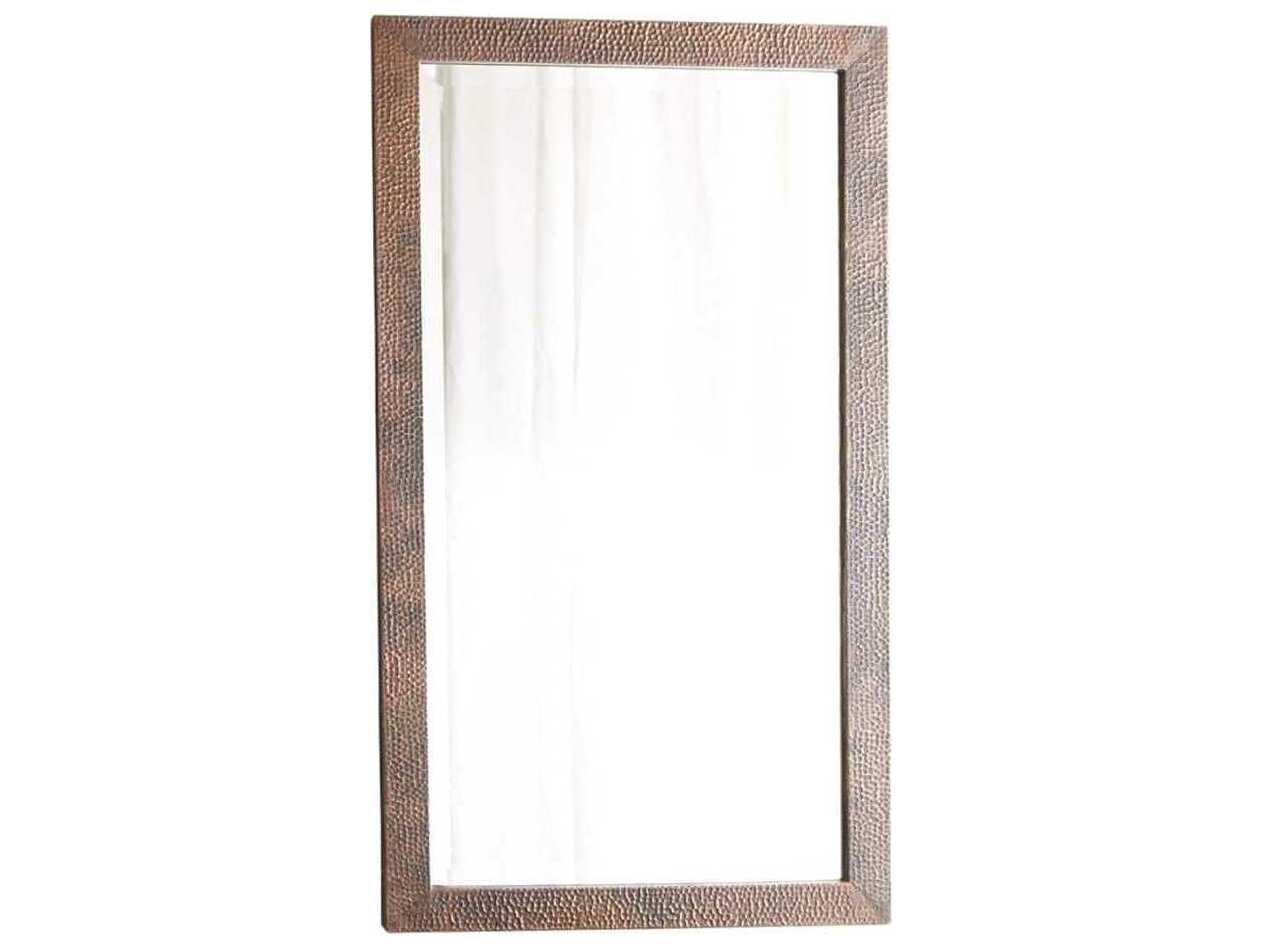 Native Trails Milano Antique Copper Rectangular Wall Mirror