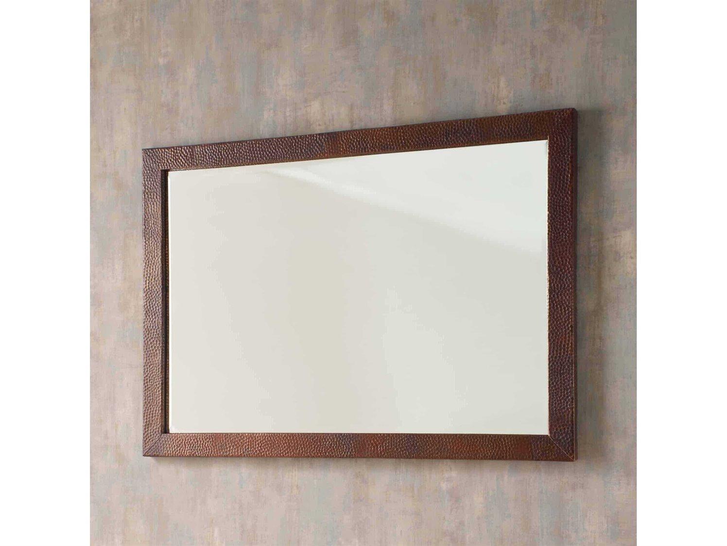 Native Trails Milano Antique Copper Rectangular Wall Mirror
