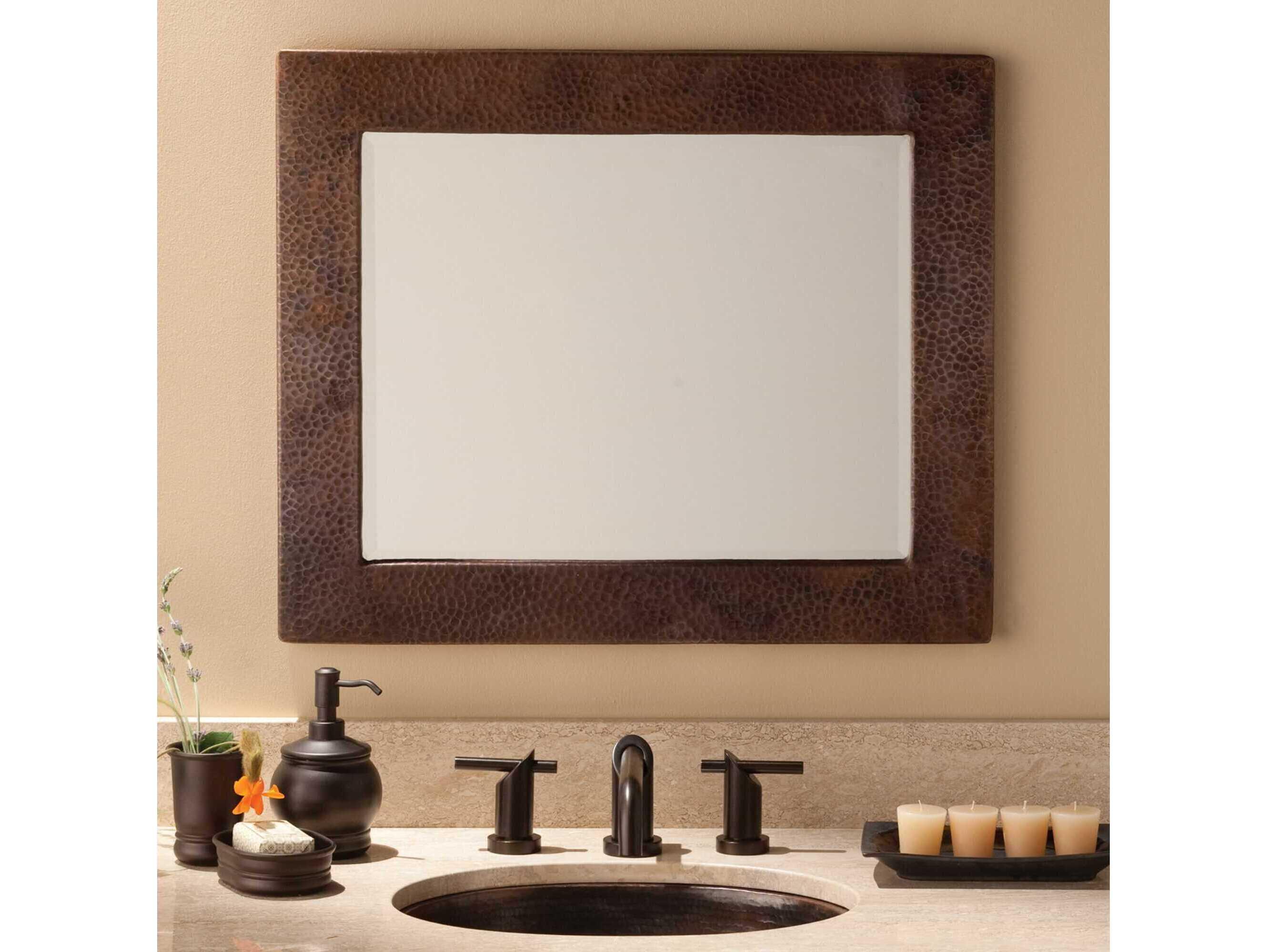 Native Trails Sedona Antique Copper Rectangular Wall Mirror