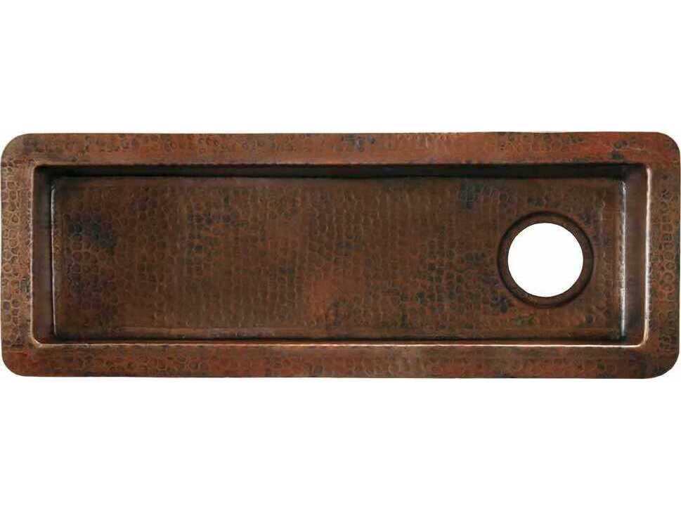 Native Trails Rio Chico Antique Copper Prep Sink