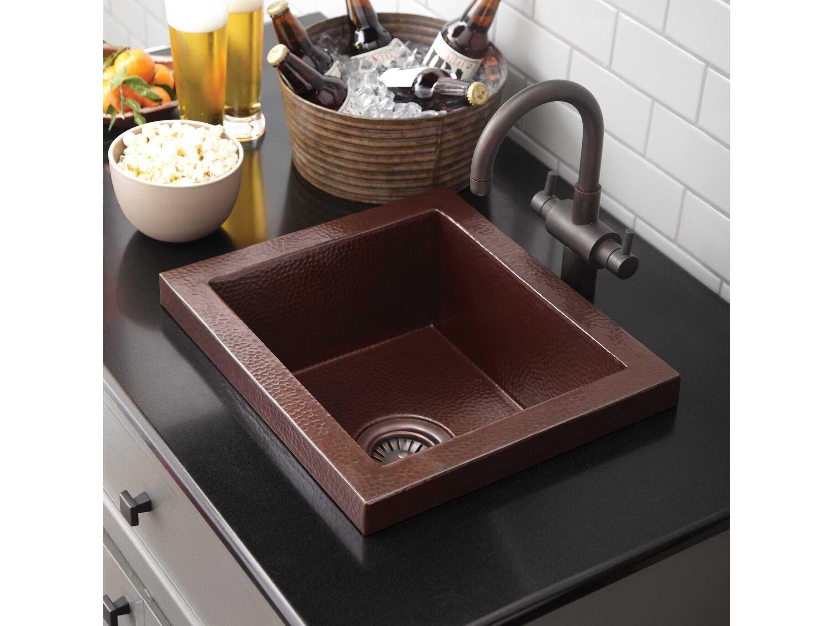 Native Trails Manhattan Antique Copper Prep Sink