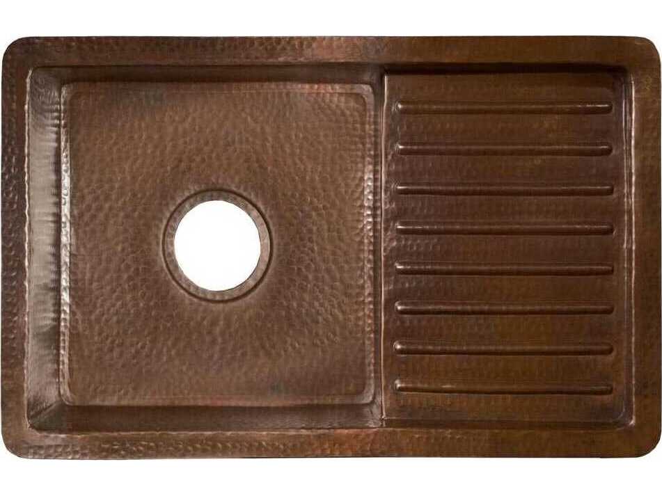 Native Trails Cantina Antique Copper Pro Prep Sink