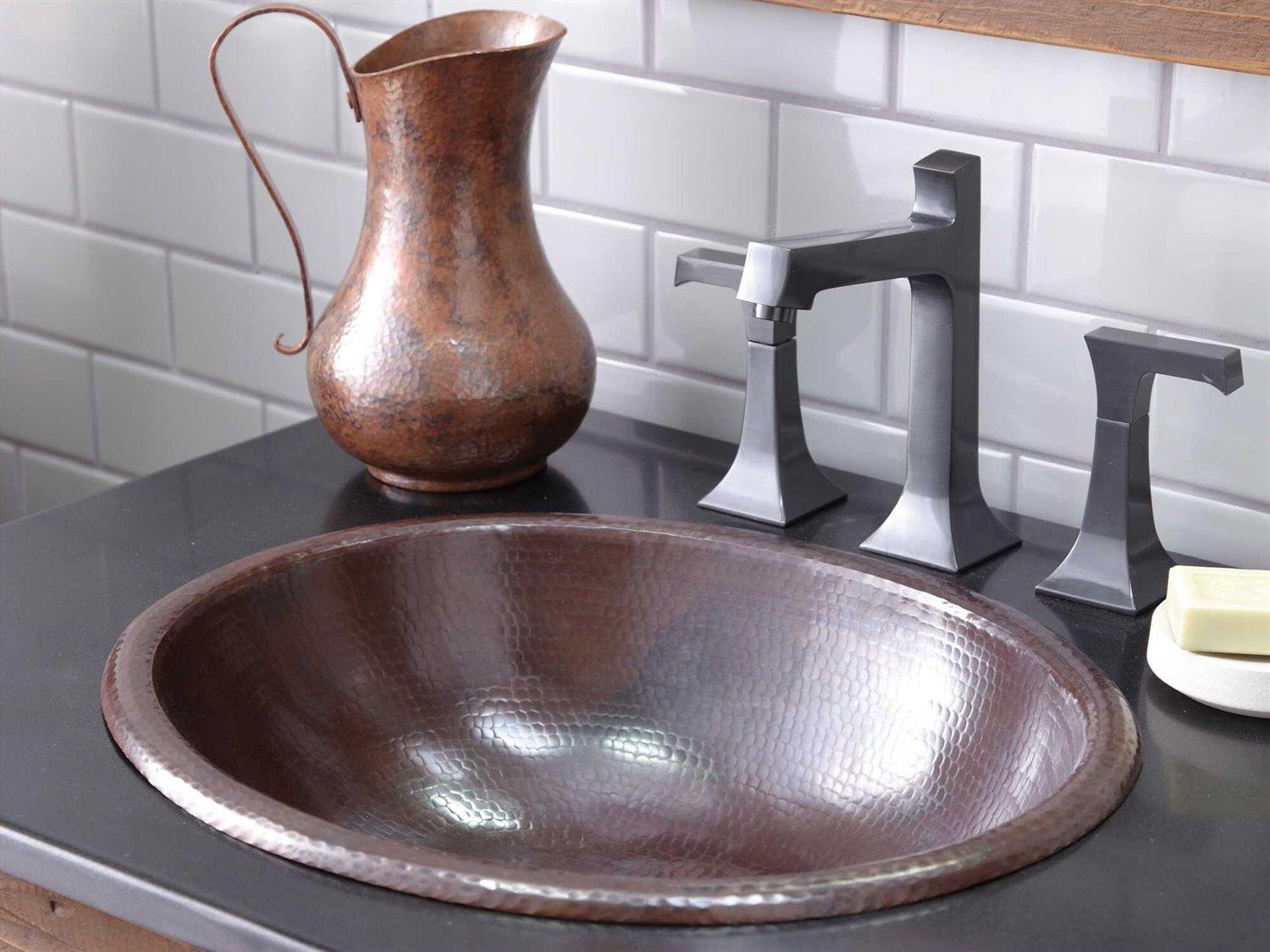 Native Trails Classic Antique Copper Bathroom Sink