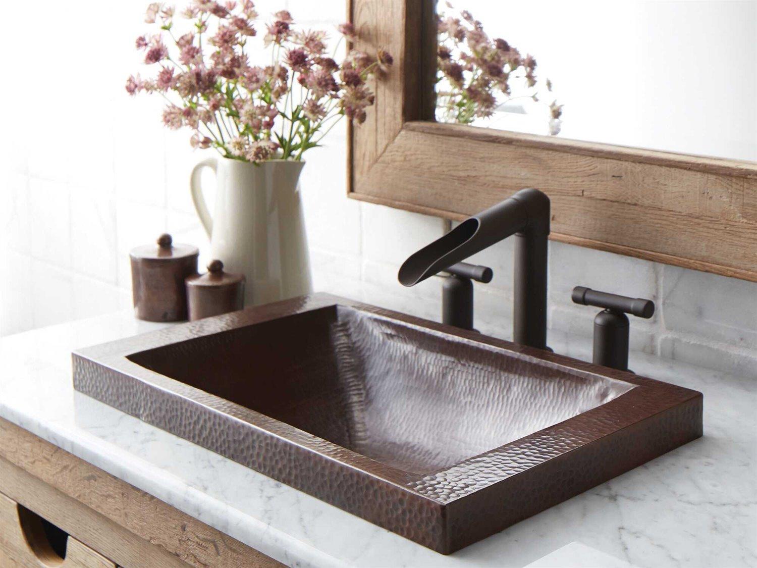Native Trails Hana Antique Copper Bathroom Sink