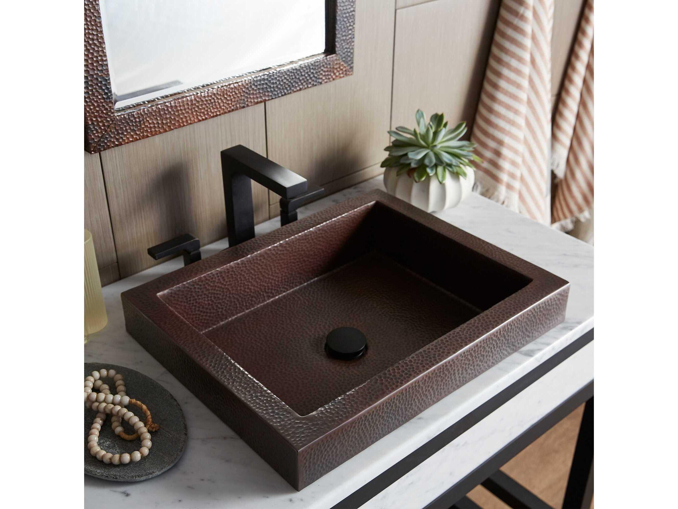 Native Trails Tatra Antique Copper Bathroom Sink