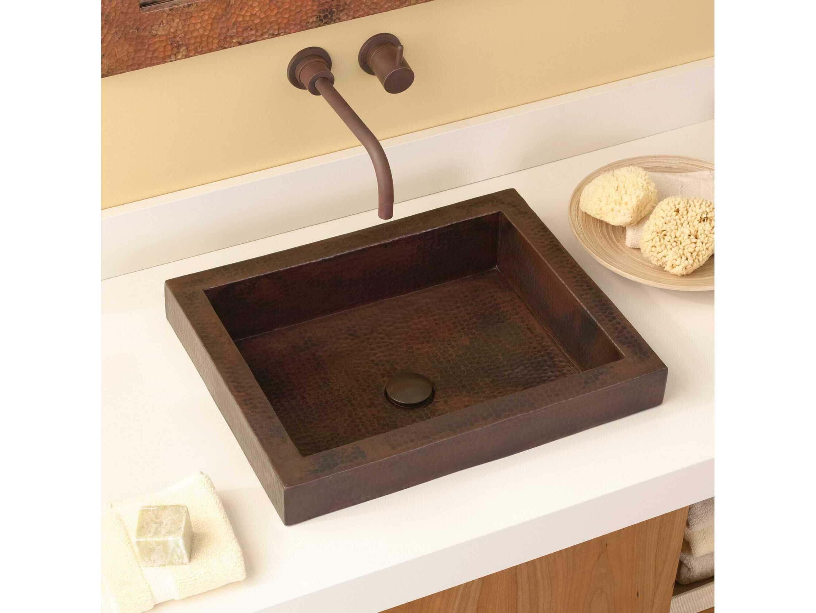 Native Trails Tatra Antique Copper Bathroom Sink