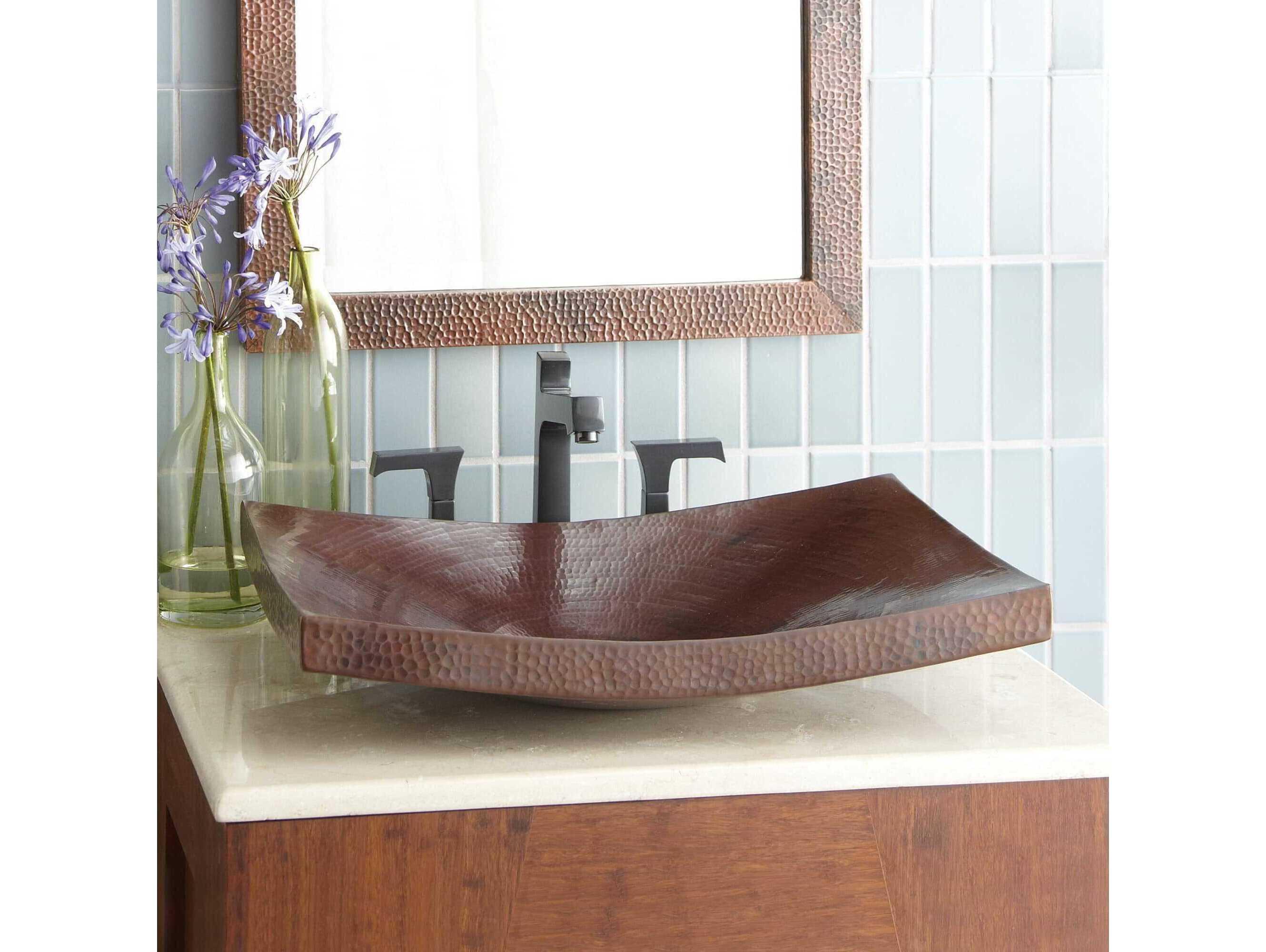 Native Trails Kohani Antique Copper Bathroom Sink