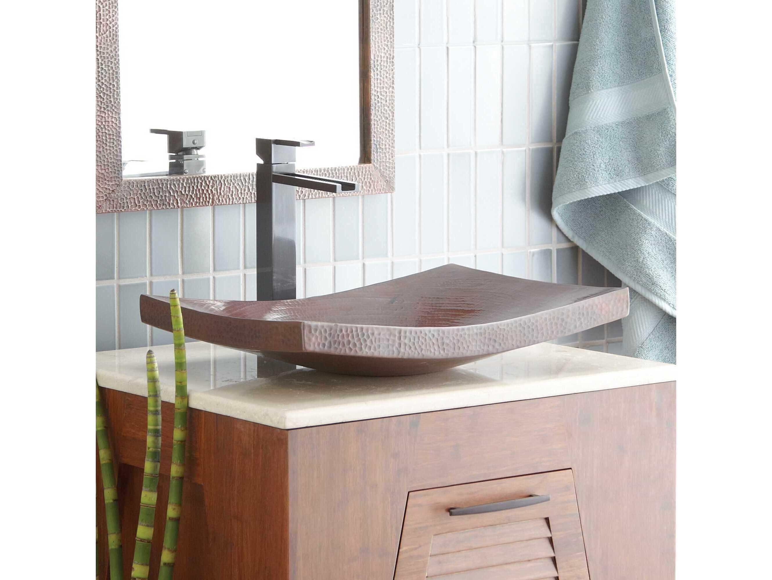 Native Trails Kohani Antique Copper Bathroom Sink