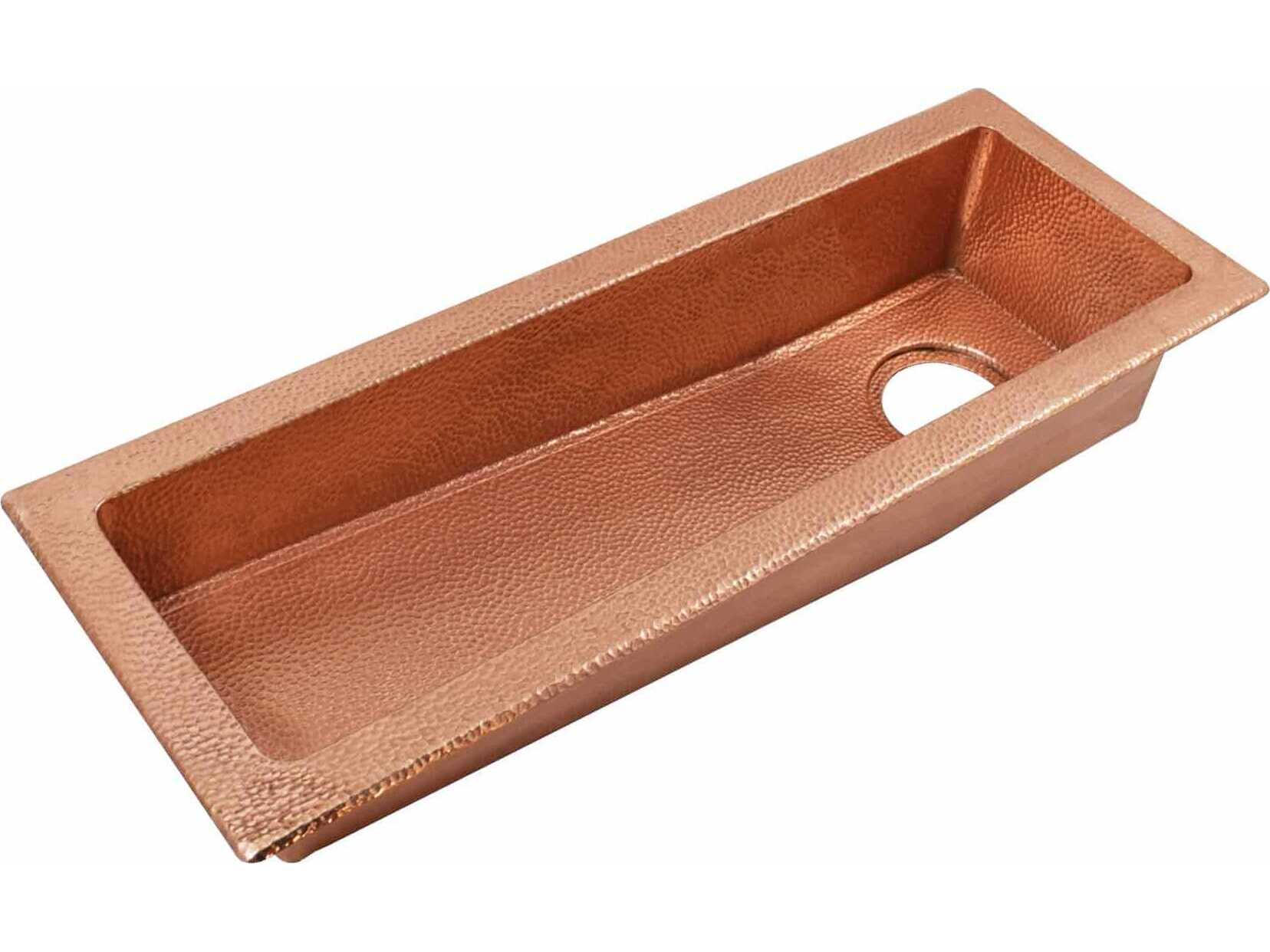 Native Trails Rio Chico Polished Copper Prep Sink