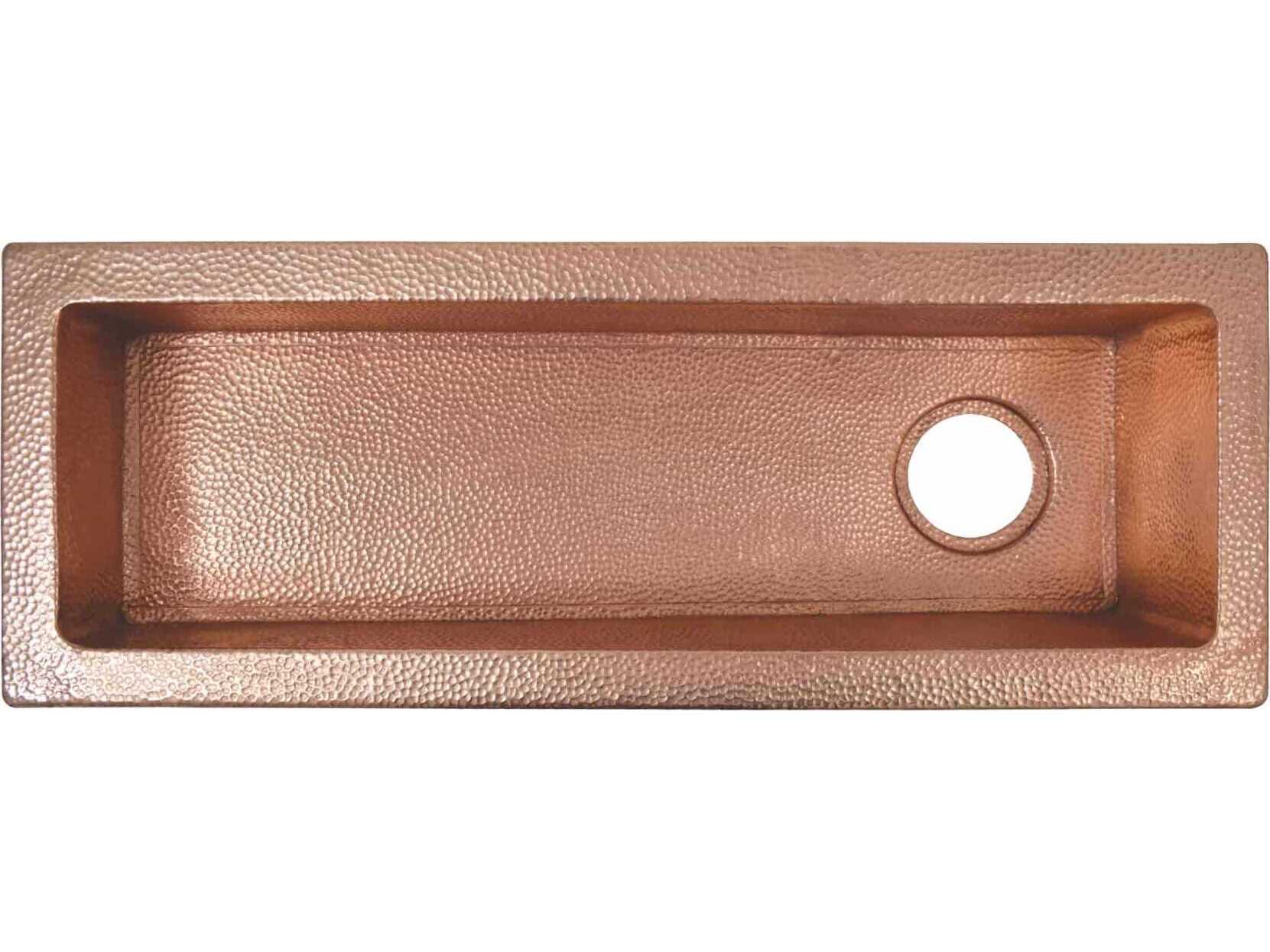 Native Trails Rio Chico Polished Copper Prep Sink