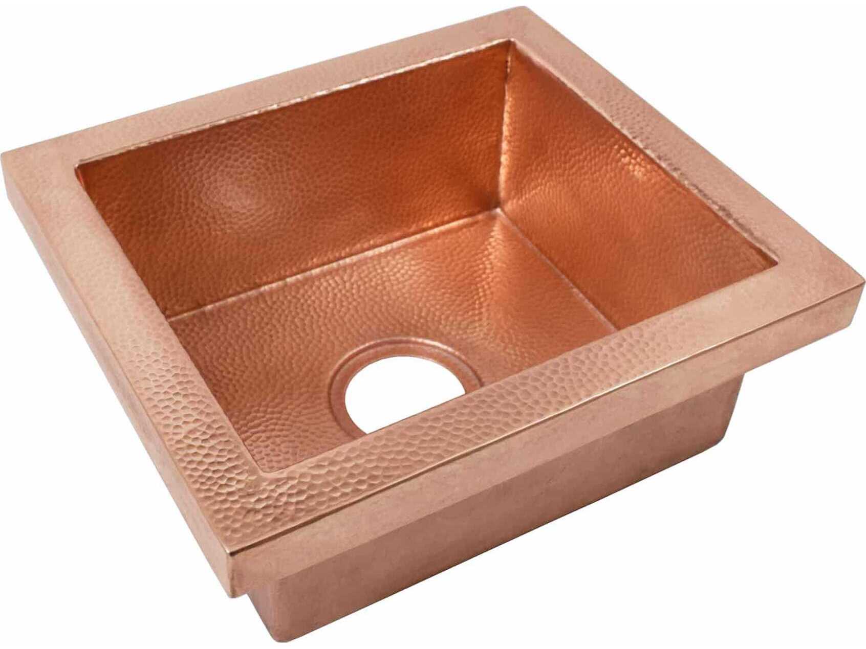 Native Trails Manhattan Polished Copper Prep Sink