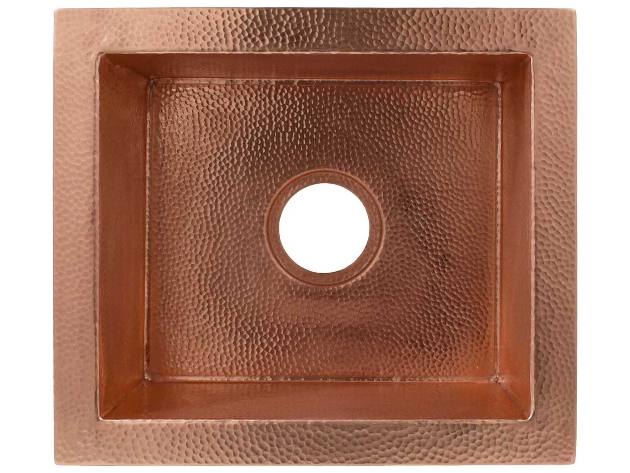 Native Trails Manhattan Polished Copper Prep Sink