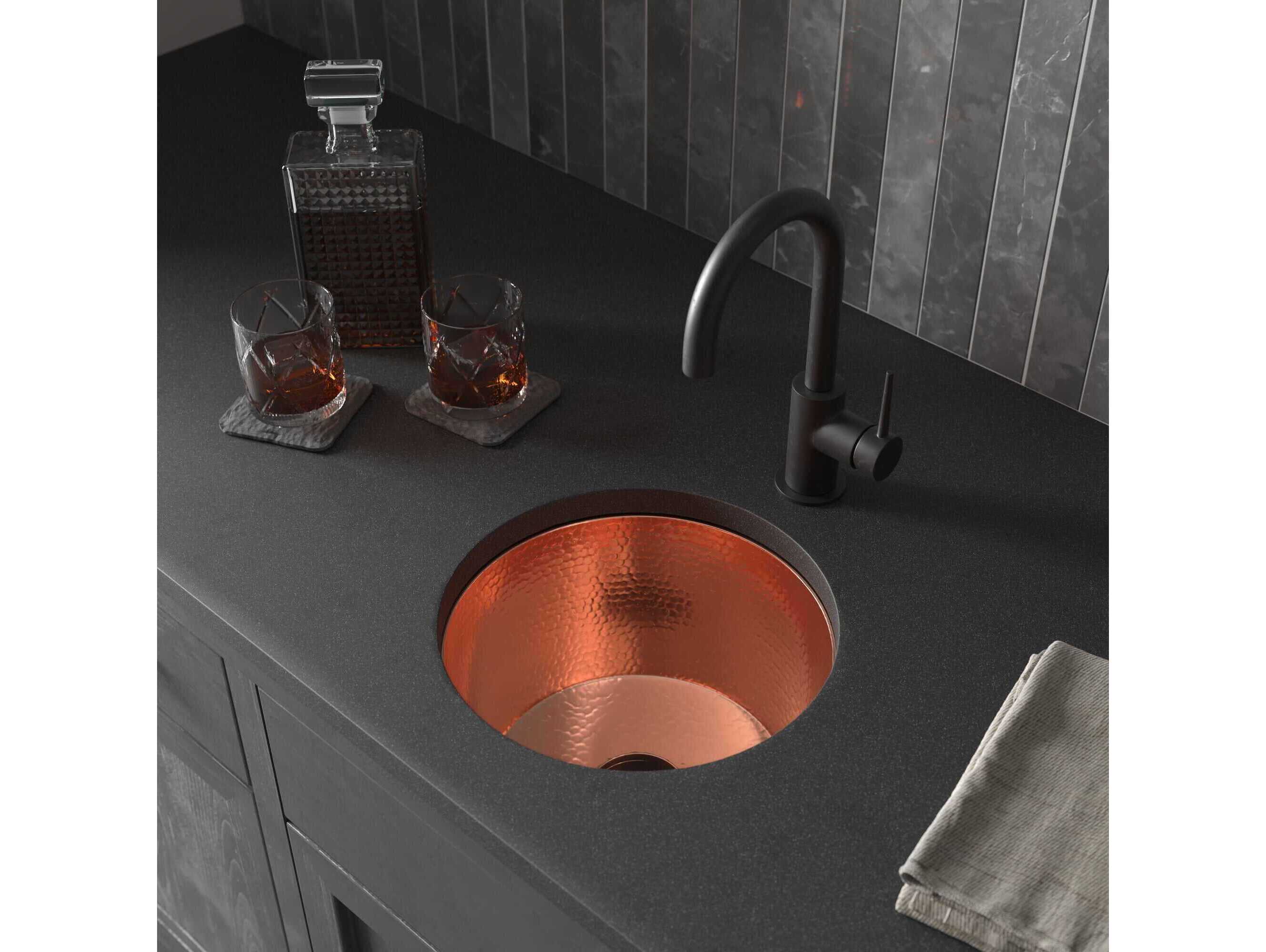 Native Trails Diego Polished Copper Prep Sink
