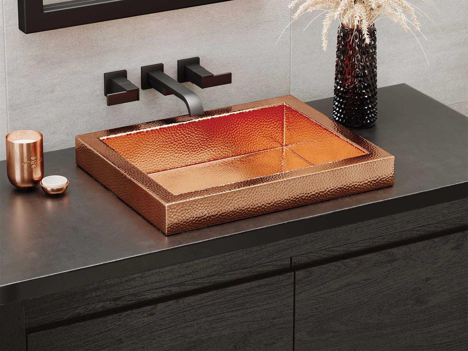 Native Trails Tatra Polished Copper Bathroom Sink