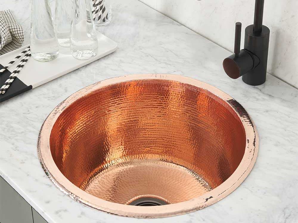 Native Trails Redondo Polished Copper Prep Sink