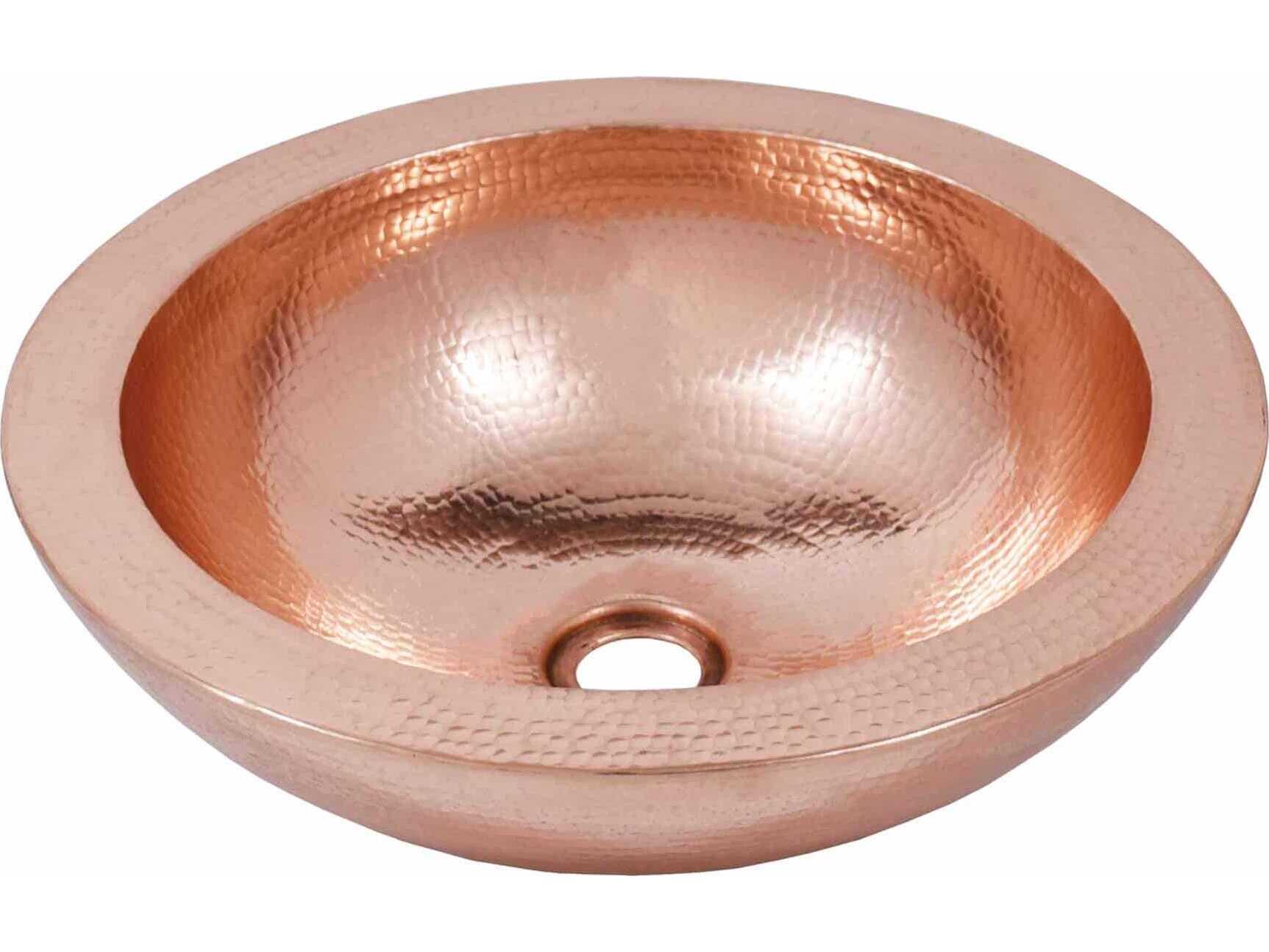 Native Trails Laguna Polished Copper Bathroom Sink