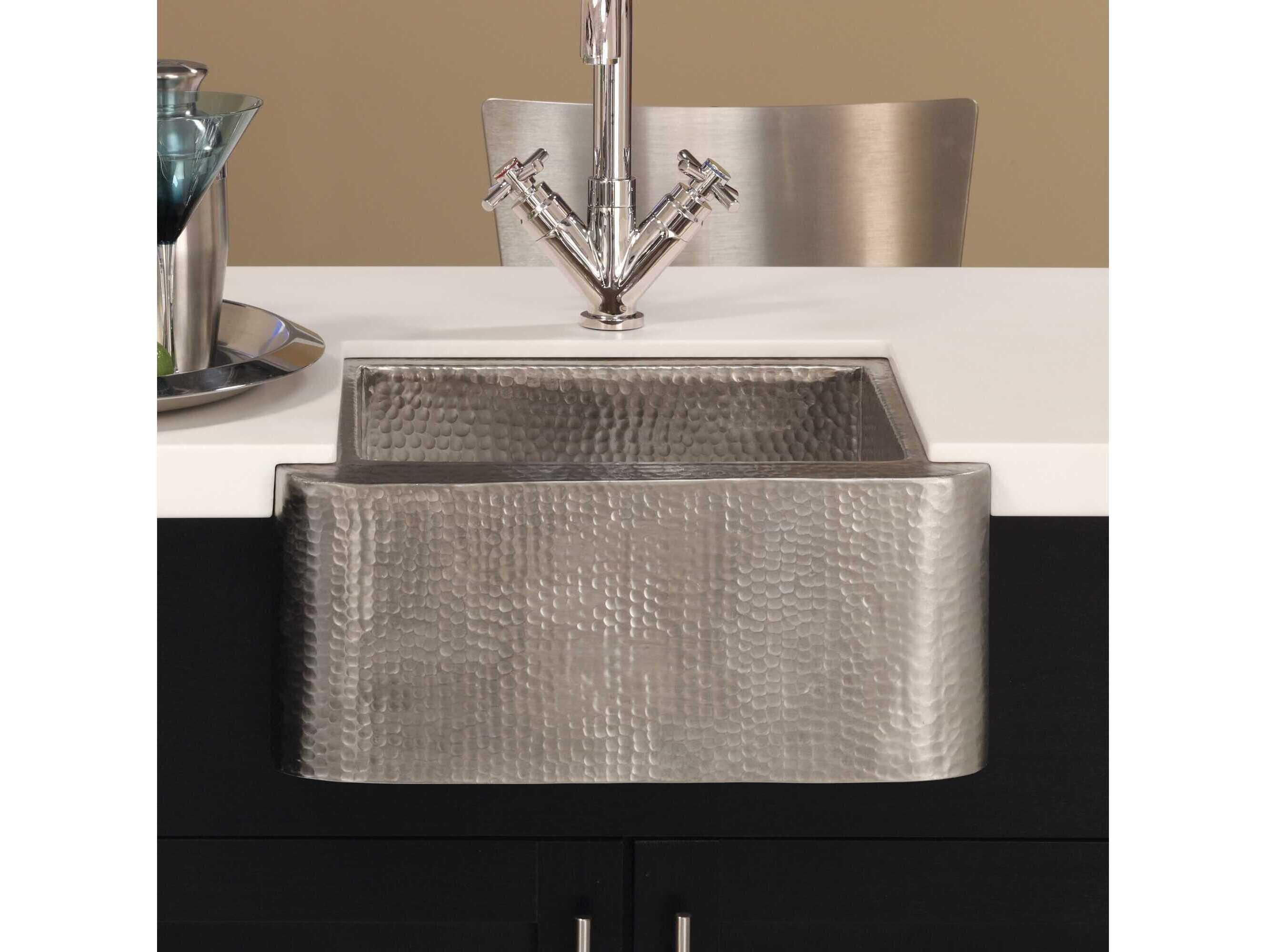 Native Trails Cabana Brushed Nickel Prep Sink