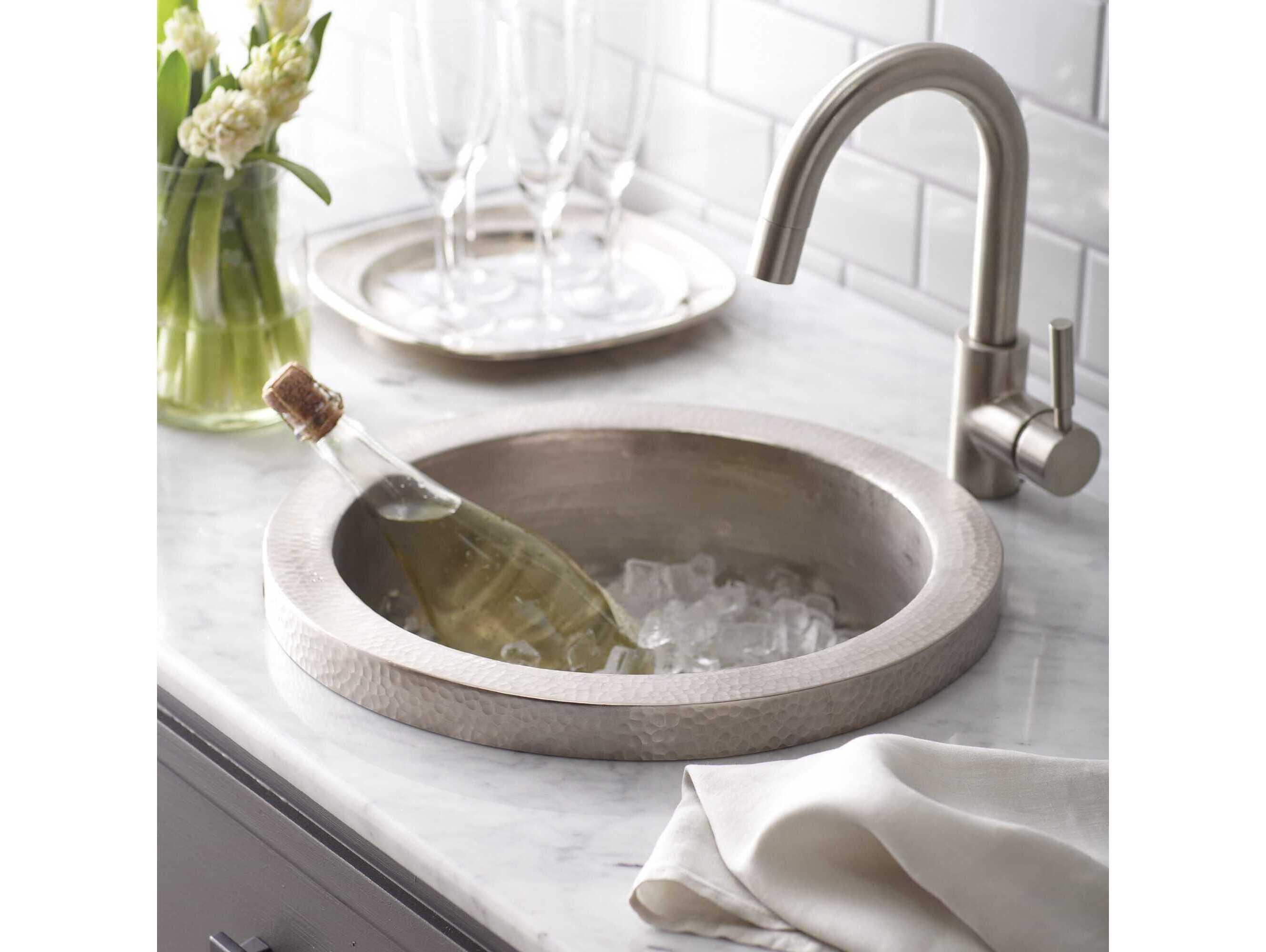 Native Trails Mojito Brushed Nickel Prep Sink