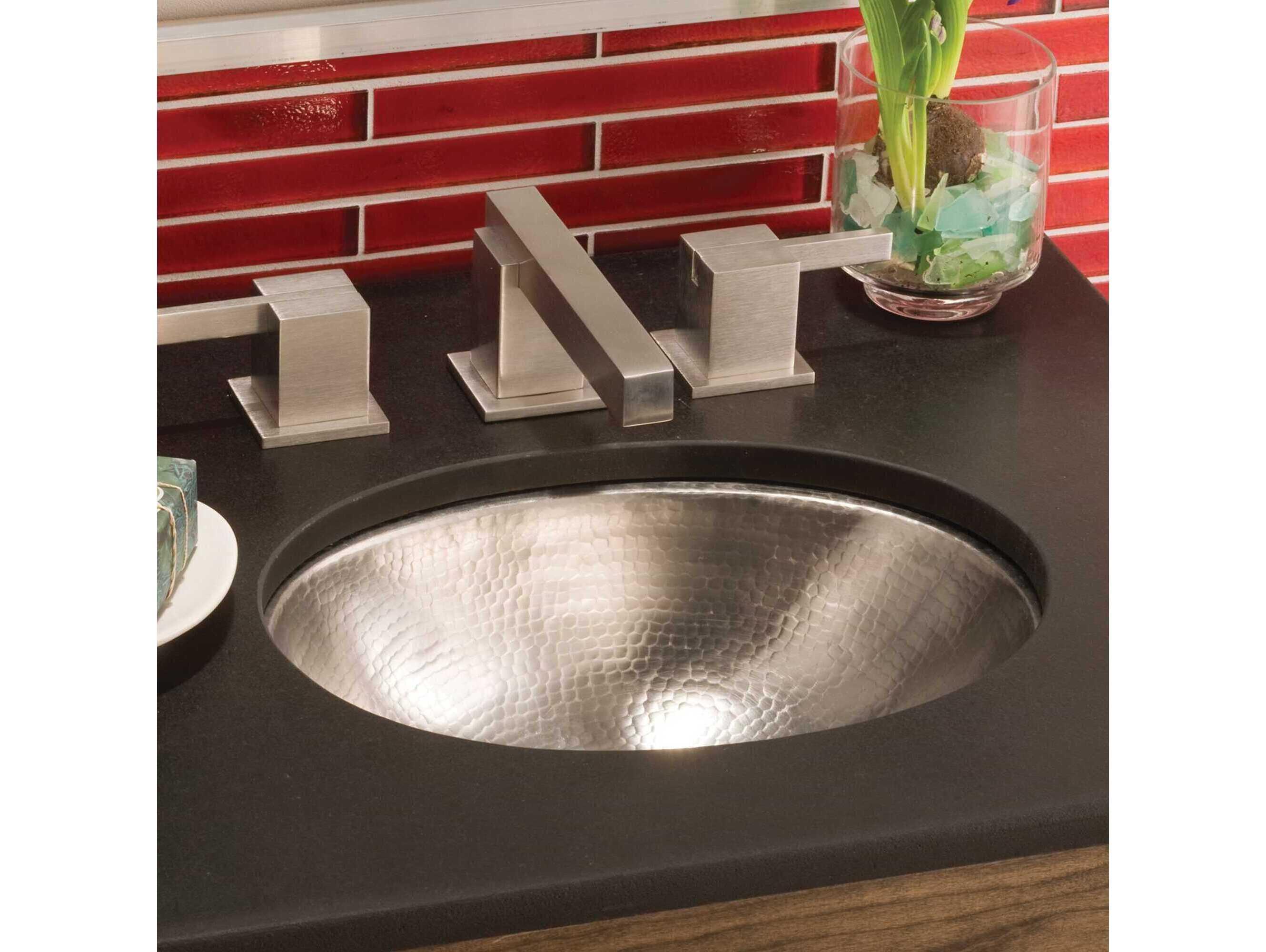 Native Trails Classic Brushed Nickel Bathroom Sink