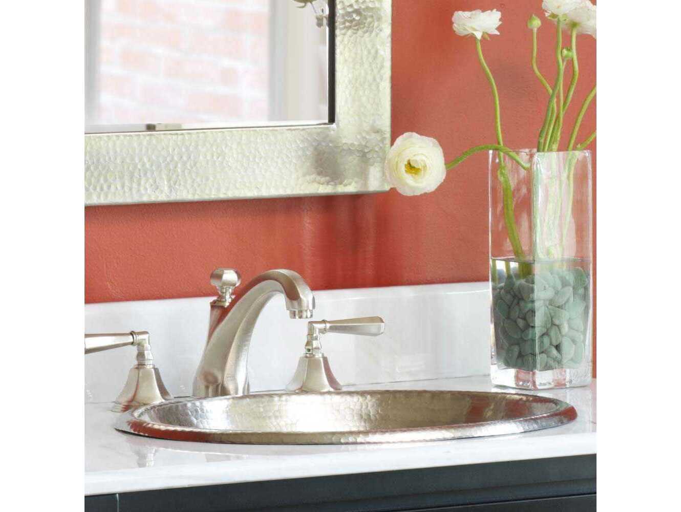 Native Trails Classic Brushed Nickel Bathroom Sink