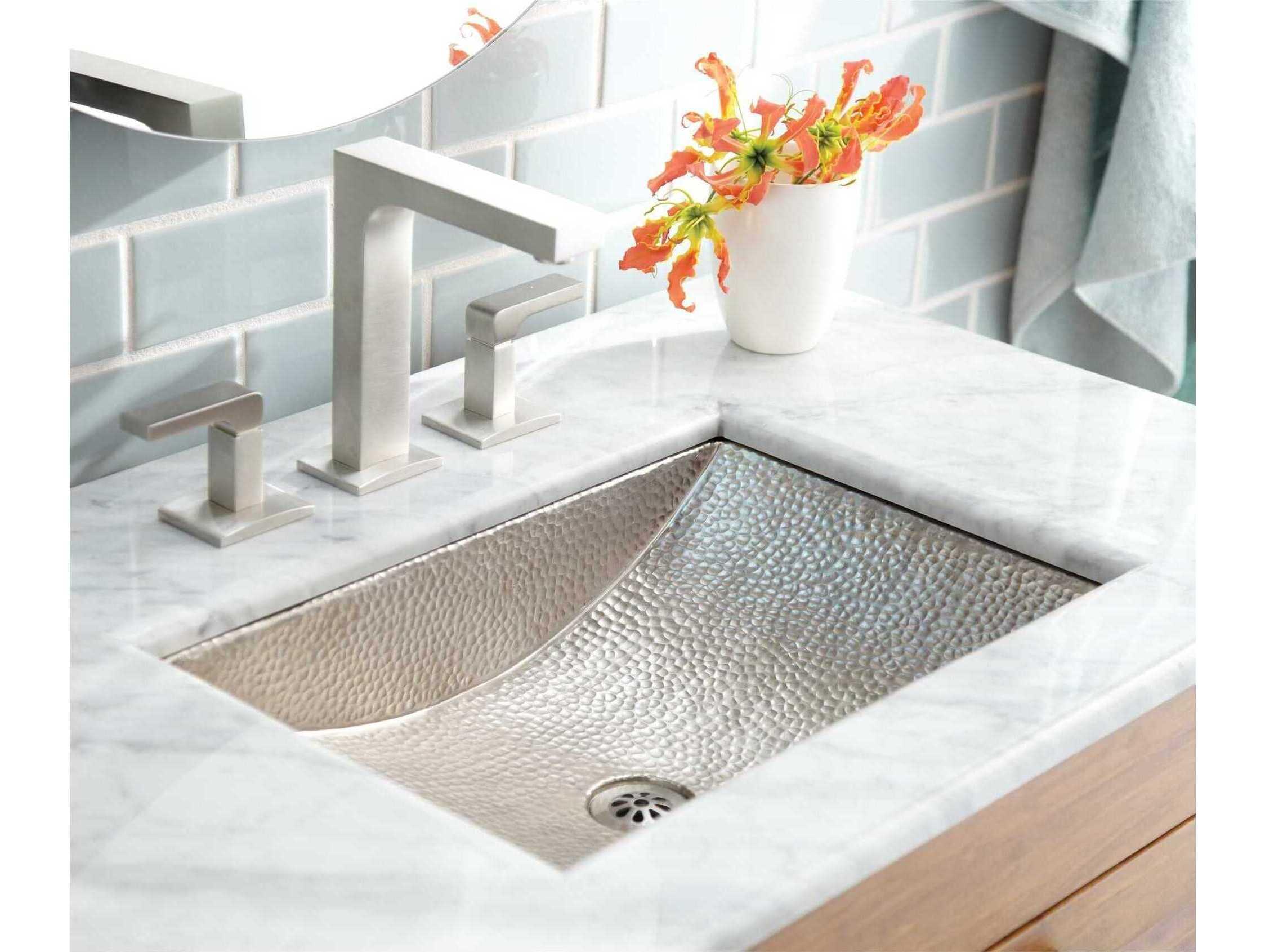 Native Trails Avila Brushed Nickel Bathroom Sink