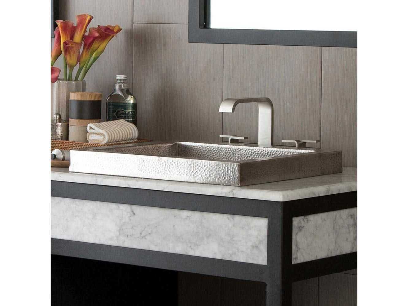 Native Trails Tatra Brushed Nickel Bathroom Sink
