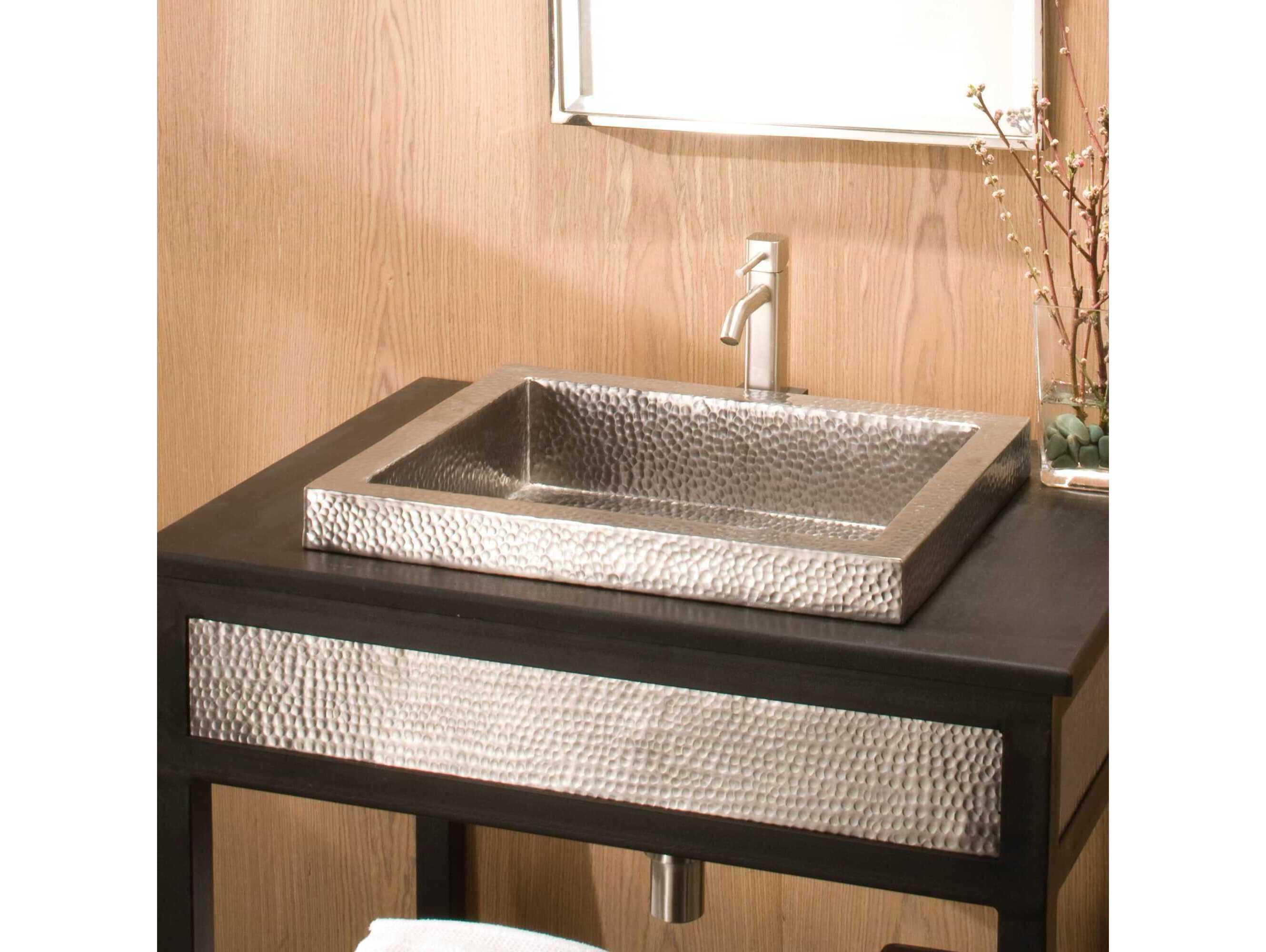 Native Trails Tatra Brushed Nickel Bathroom Sink