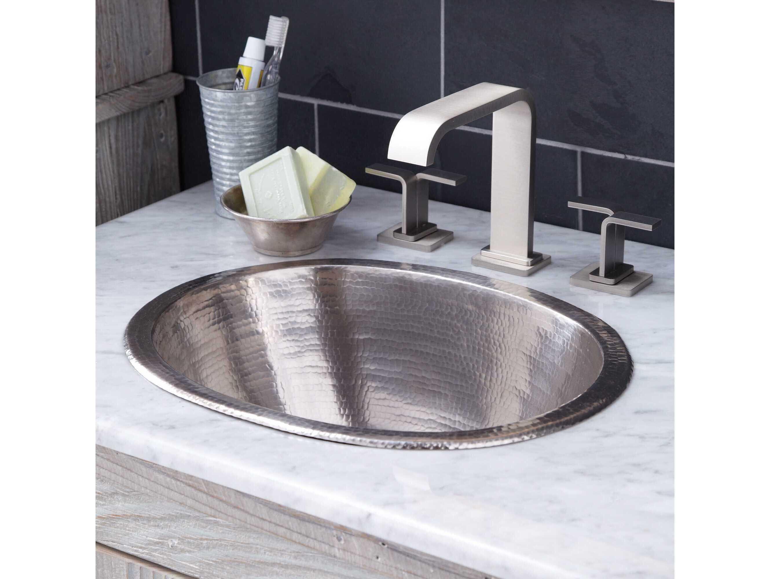 Native Trails Cameo Brushed Nickel Bathroom Sink