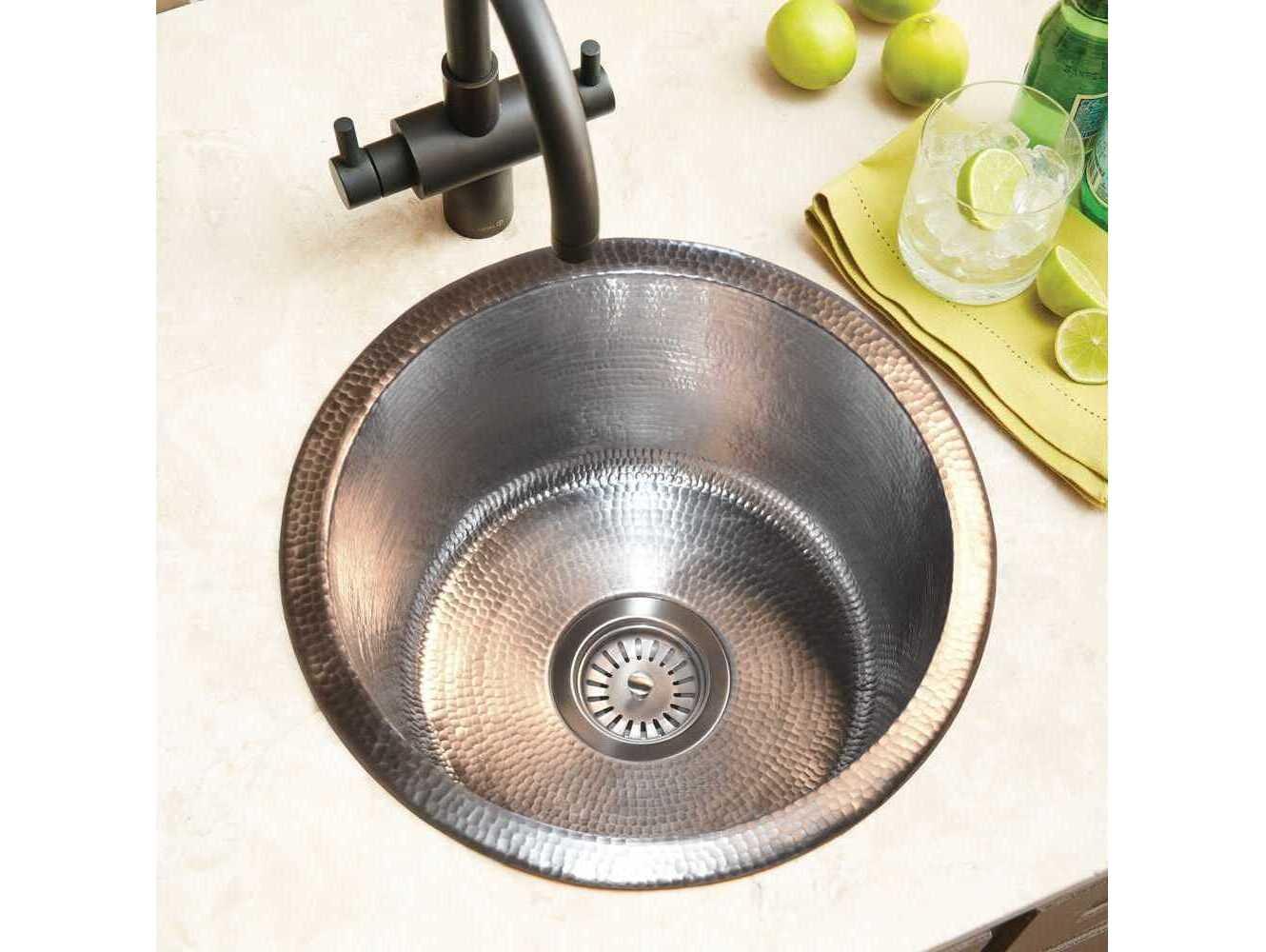 Native Trails Redondo Brushed Nickel Prep Sink