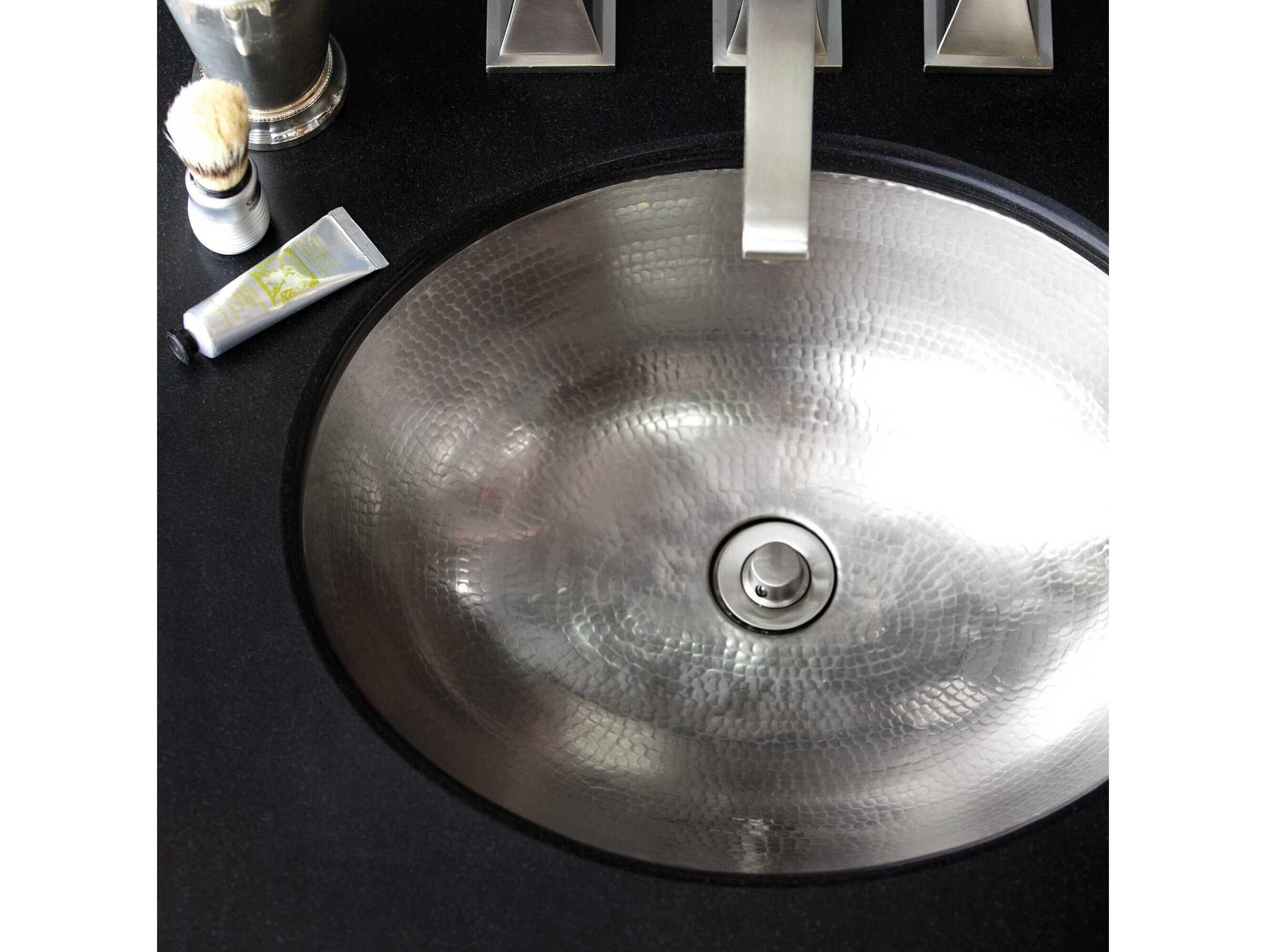 Native Trails Classic Brushed Nickel Bathroom Sink