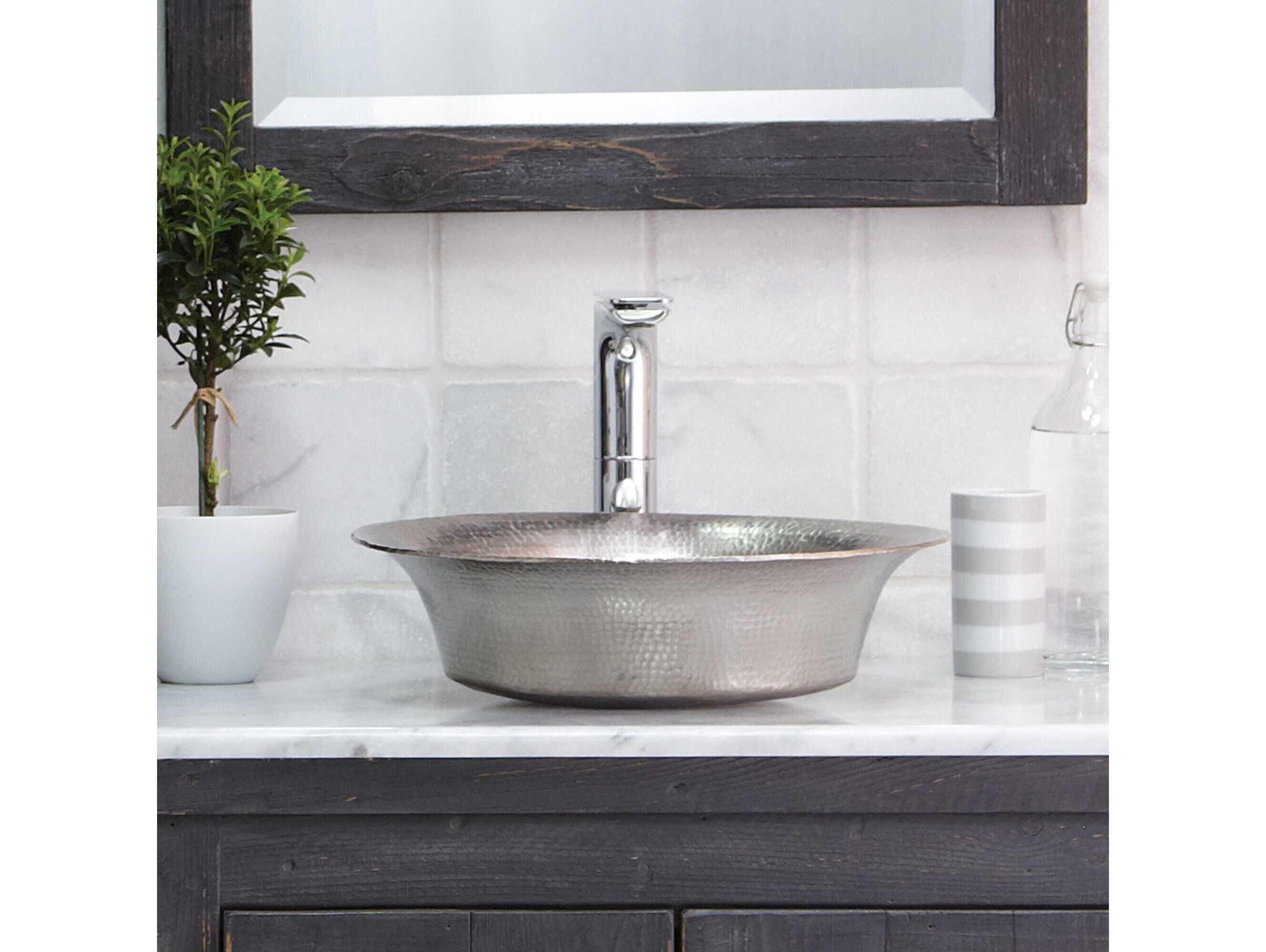 Native Trails Maestro Bajo Brushed Nickel Bathroom Sink
