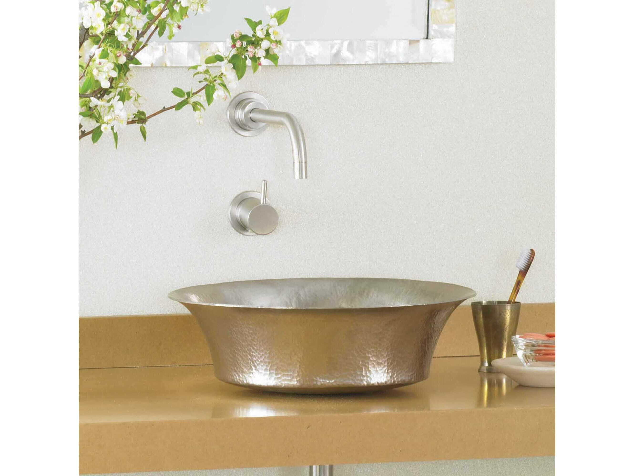 Native Trails Maestro Bajo Brushed Nickel Bathroom Sink