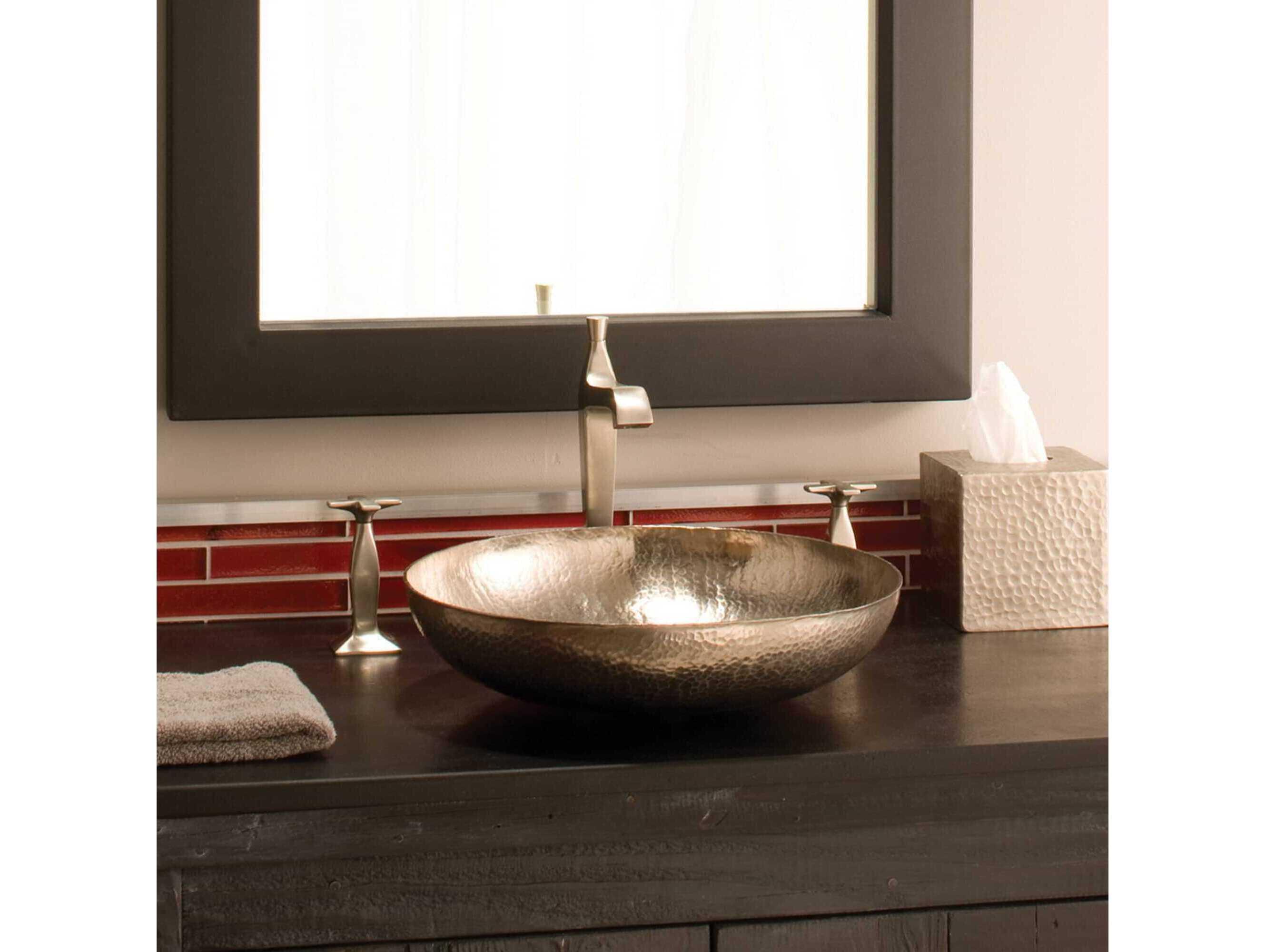 Native Trails Maestro Sonata Petit Brushed Nickel Bathroom Sink