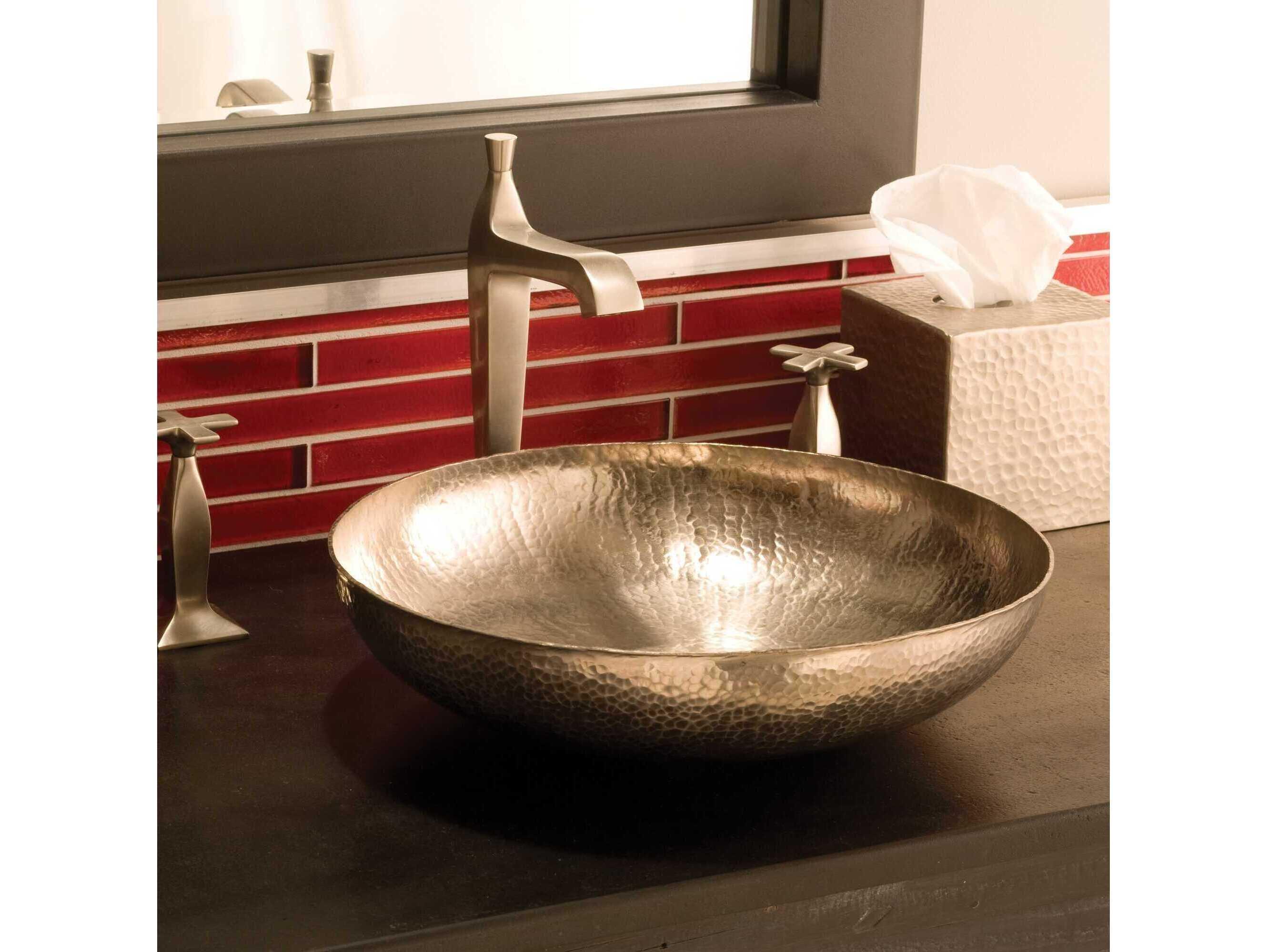 Native Trails Maestro Sonata Petit Brushed Nickel Bathroom Sink