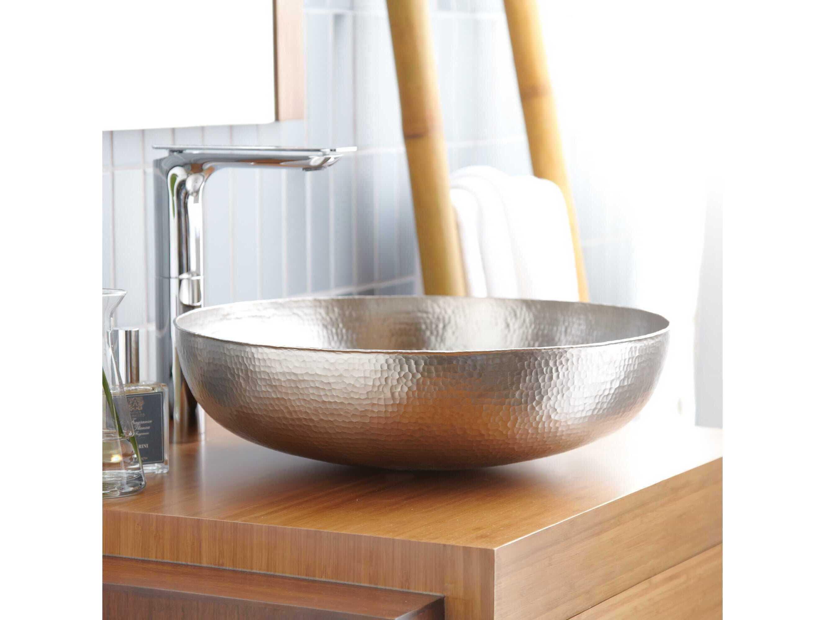 Native Trails Maestro Sonata Brushed Nickel Bathroom Sink