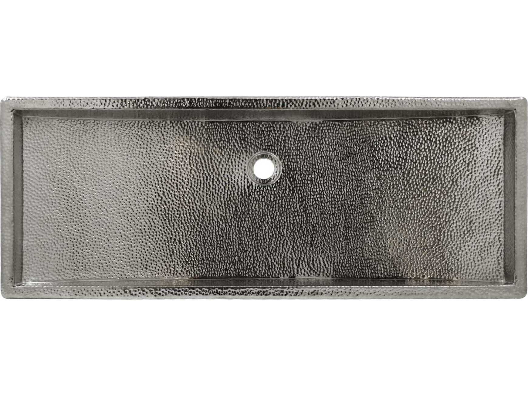 Native Trails Trough Polished Nickel Bathroom Sink