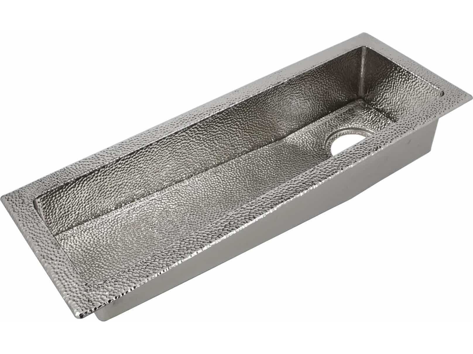 Native Trails Rio Chico Polished Nickel Prep Sink