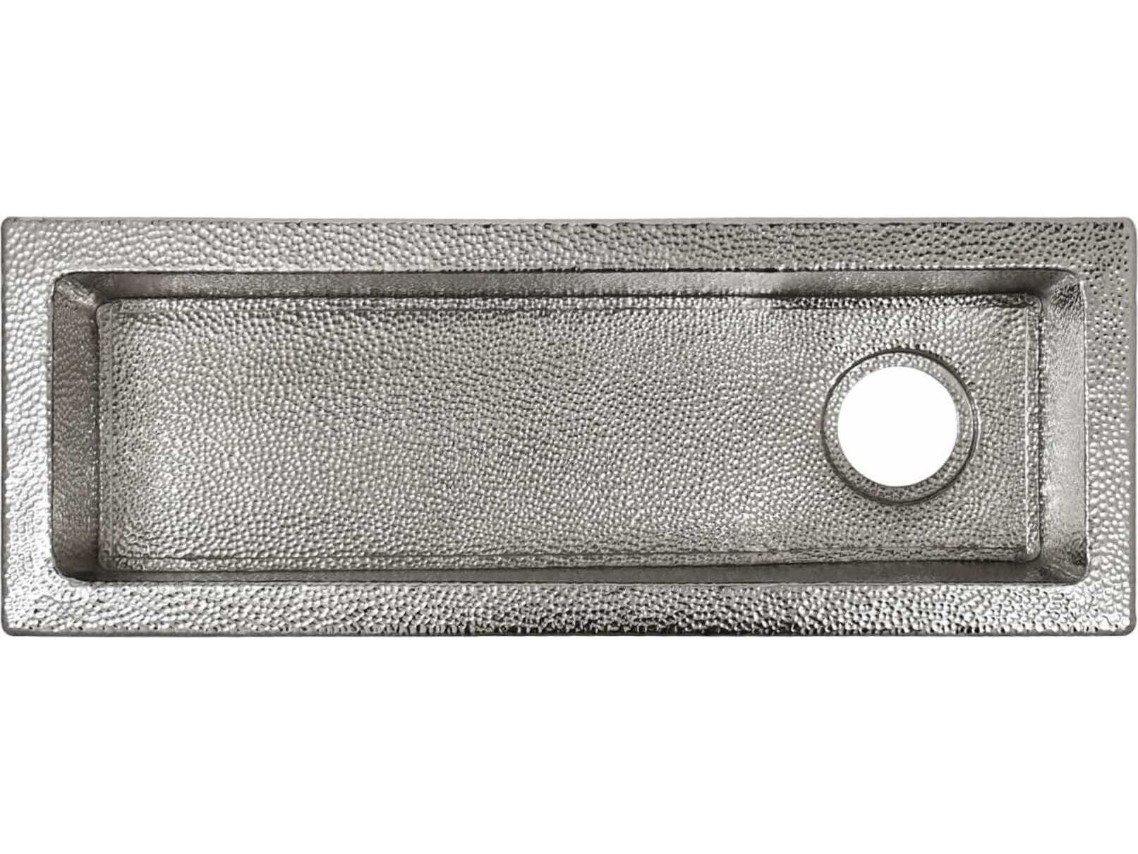 Native Trails Rio Chico Polished Nickel Prep Sink