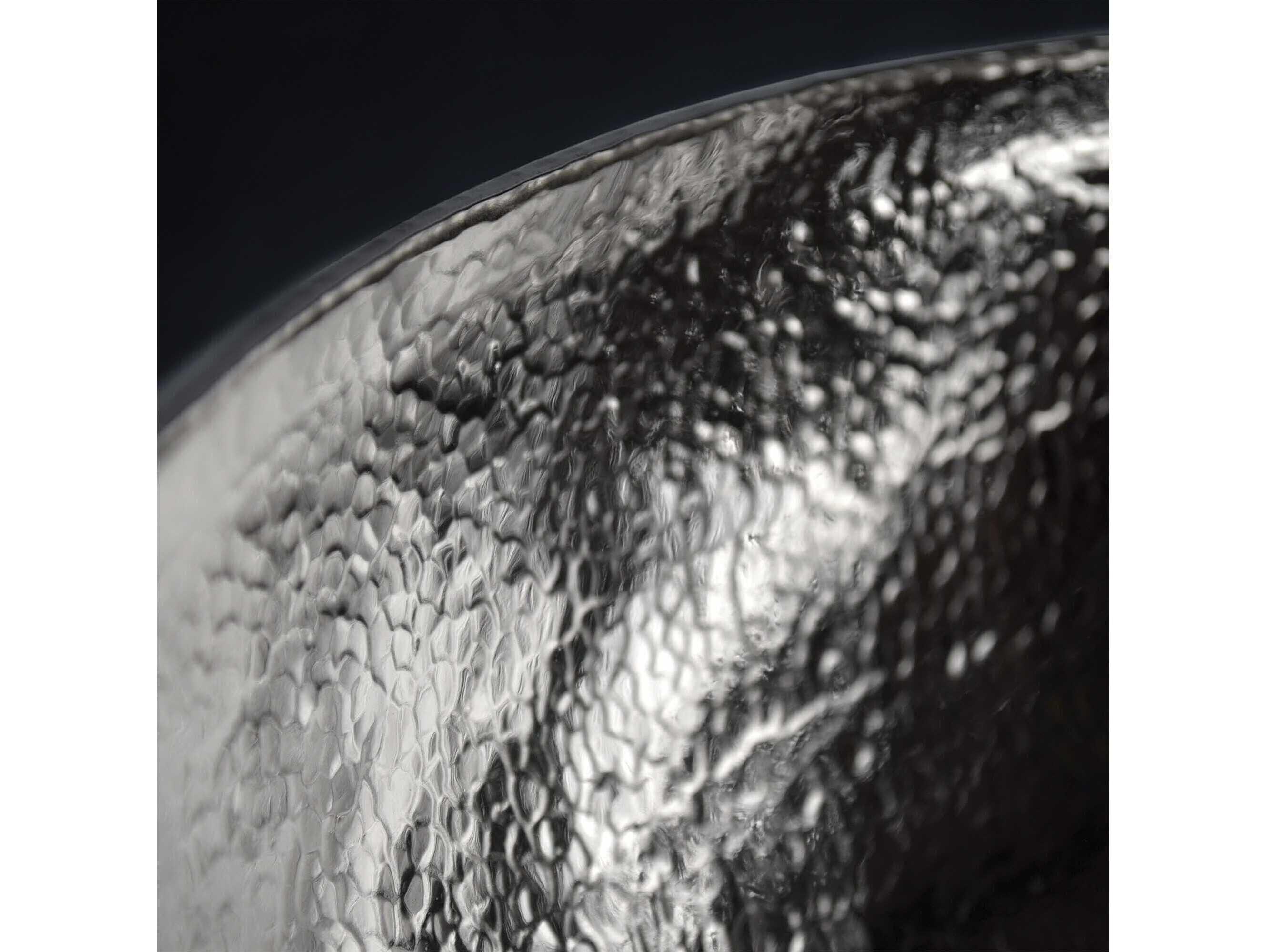 Native Trails Maestro Round Polished Nickel Bathroom Sink