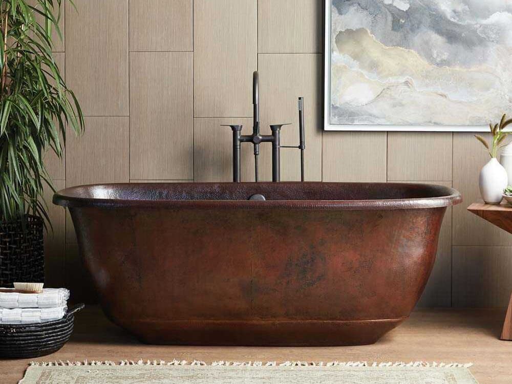 Native Trails Santorini Antique Copper Bathtub