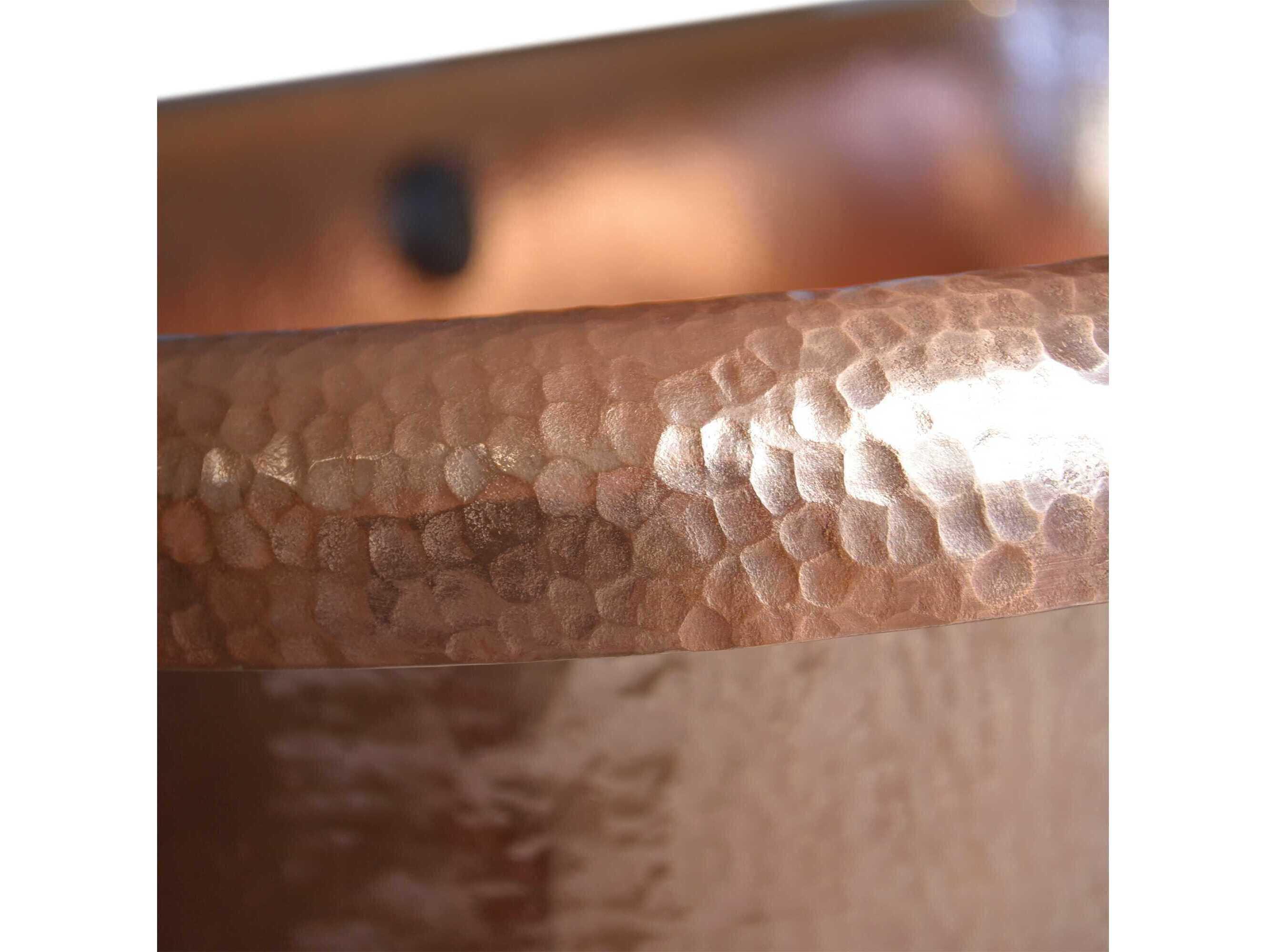 Native Trails Santorini Polished Copper Bathtub