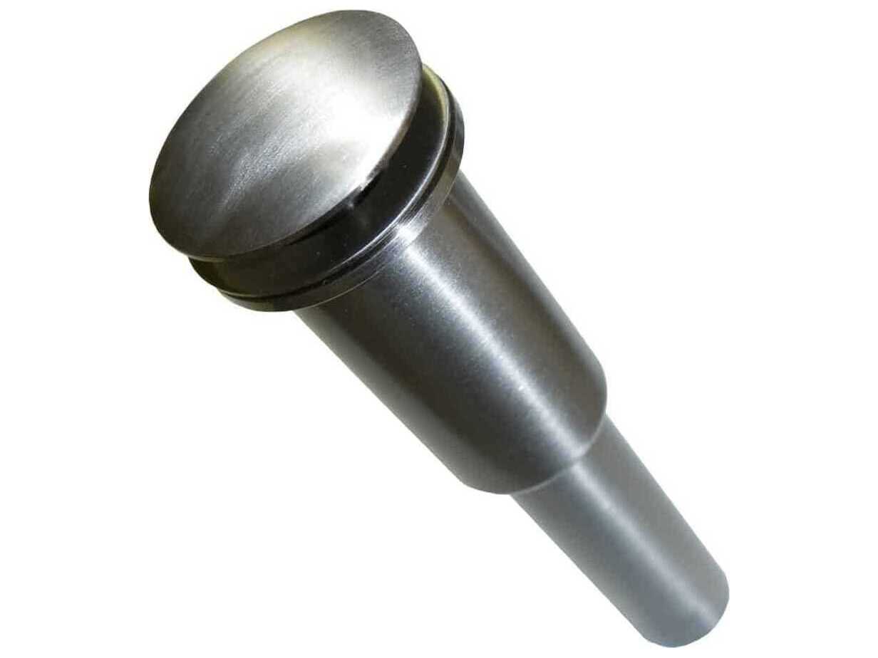 Native Trails Brushed Nickel 1.5" Dome Drain