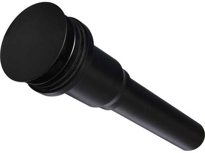 Native Trails Matte Black 1.5" Dome Drain